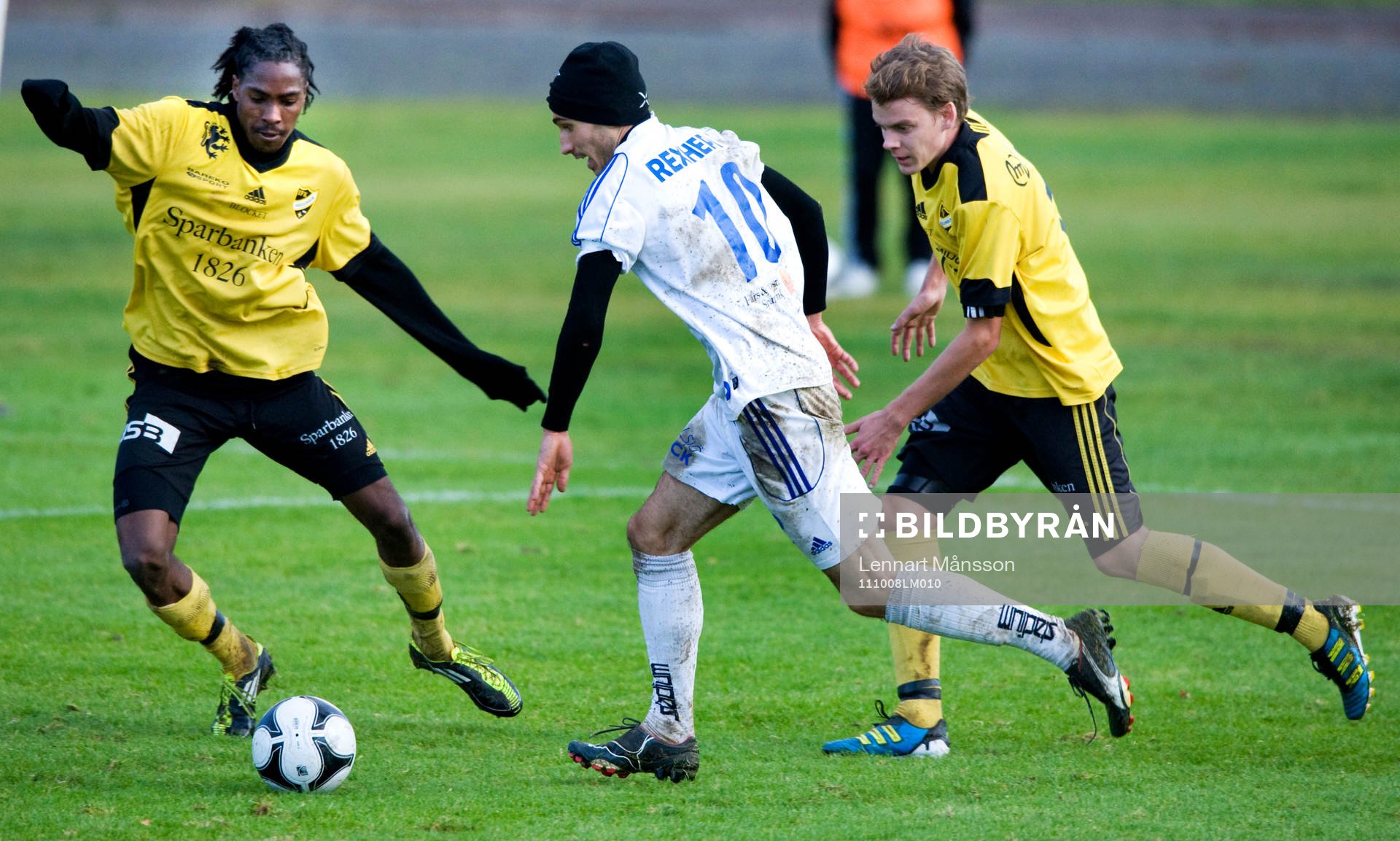 Burim Rexhepi, BW90 mot Ayanda Nkili och Johan Birgersson,