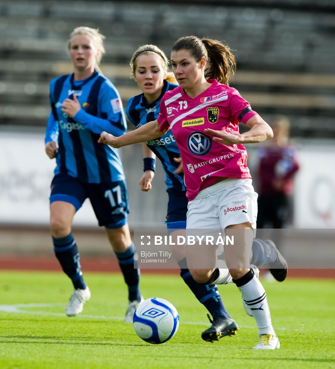 Irma Helin, Djurgården och Ramona Bachmann, Umeå