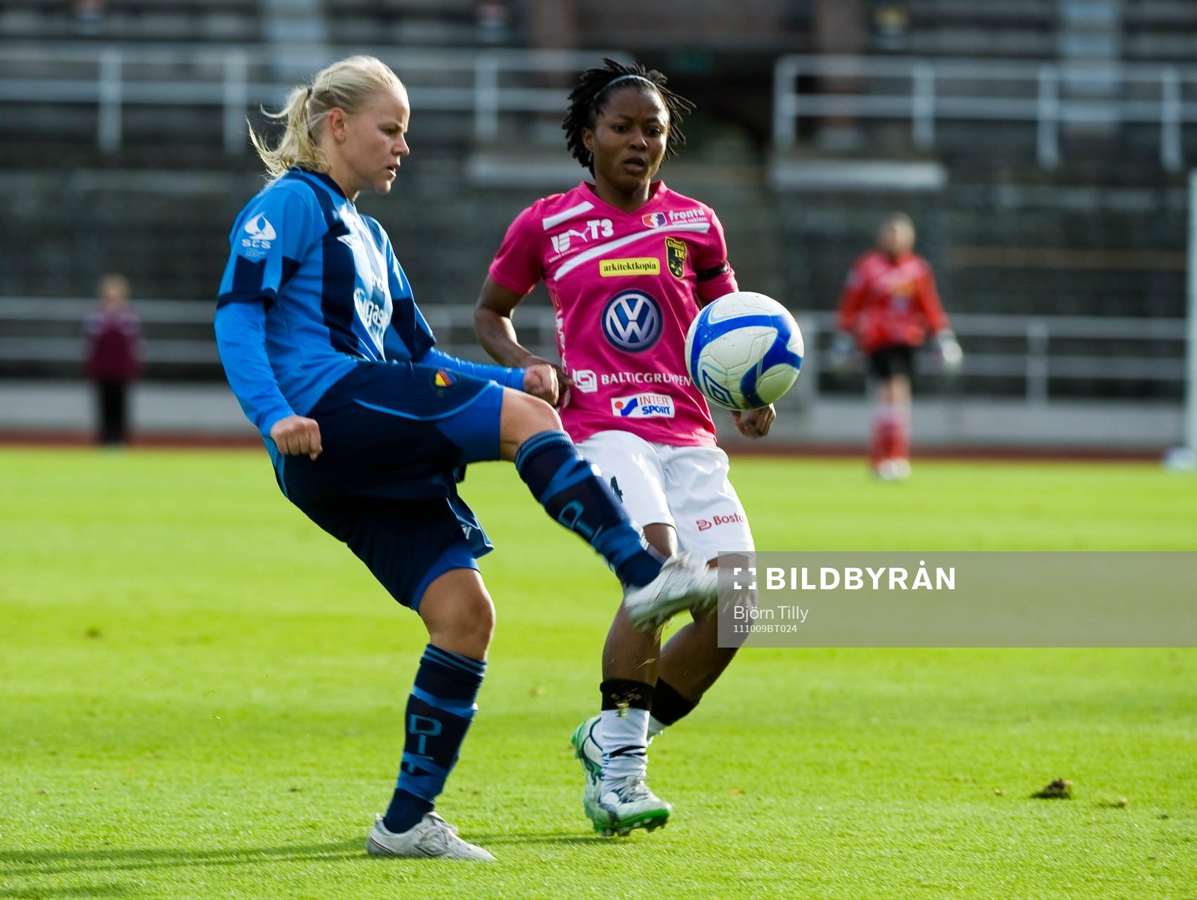 Sofia Nilsson, Djurgården och Ogonna Chukwudi, Umeå