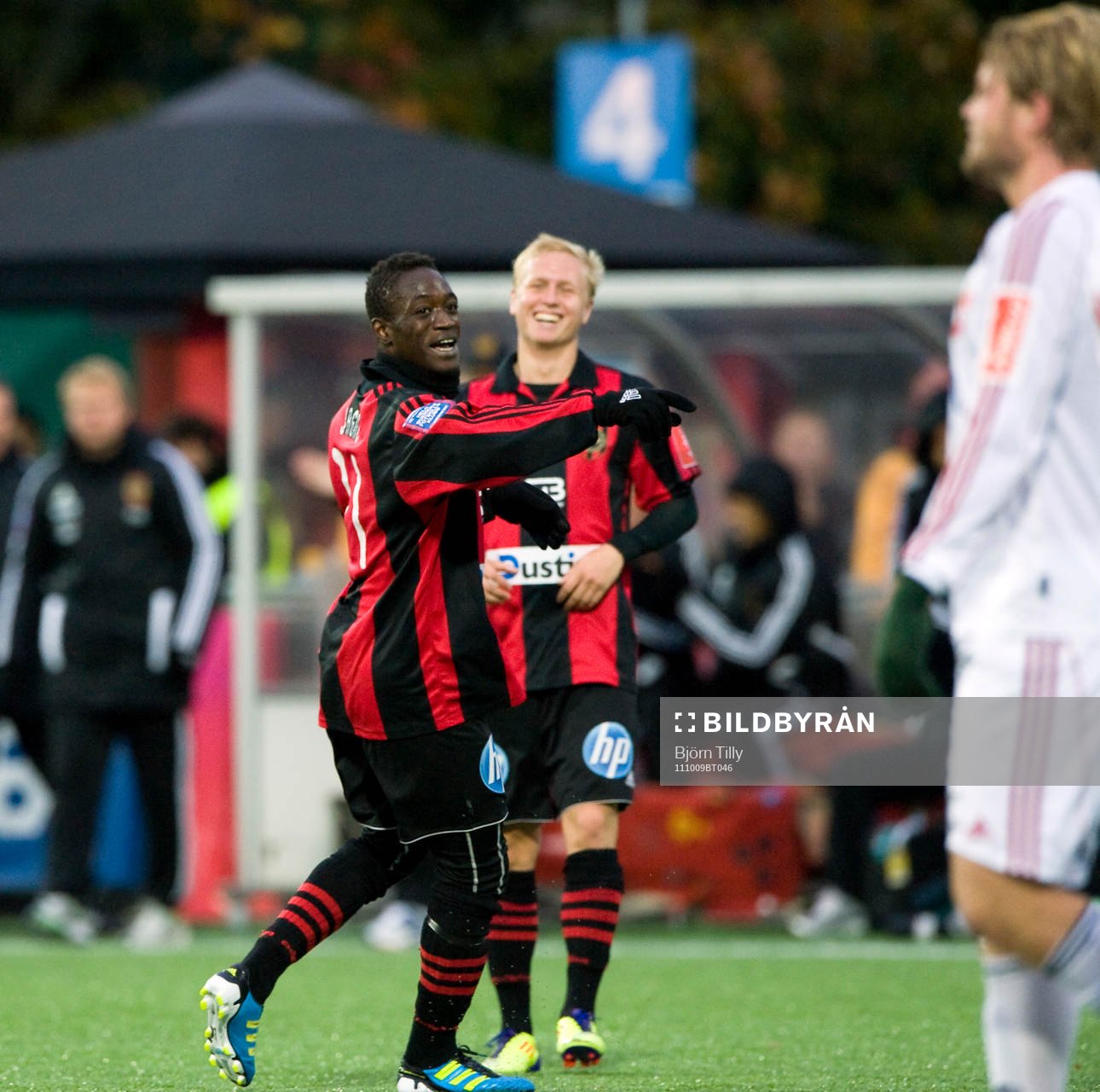 Saihou Jagne, Brommapojkarna, jubel