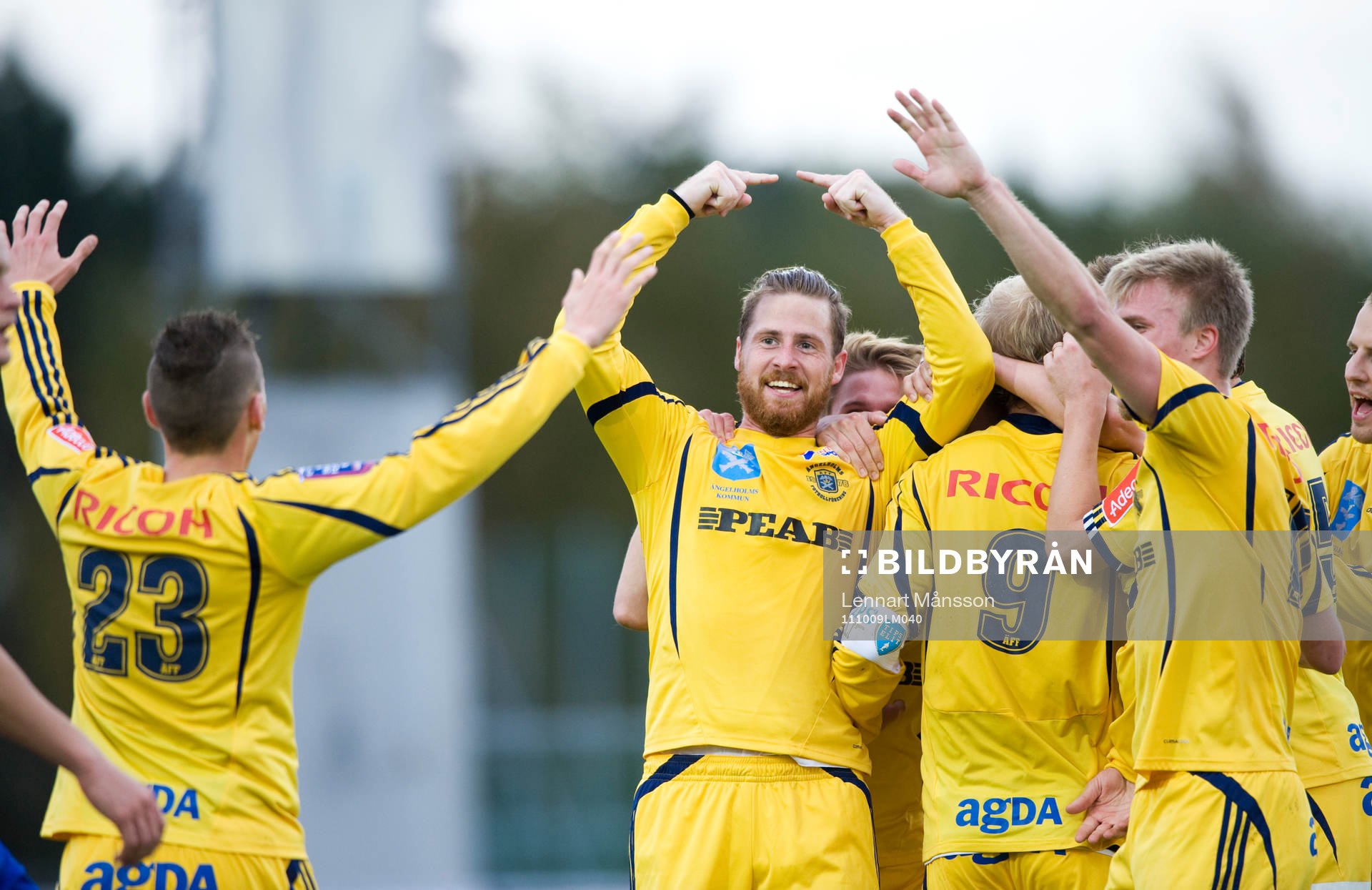  2-0 Björn Westerblad, Ängelholm, jubel, glädje.