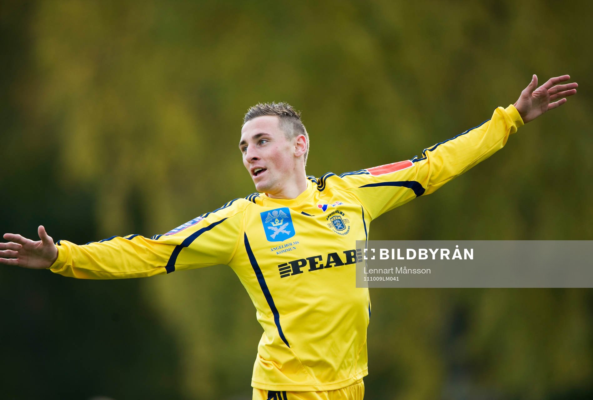 1-0 Martin Andersen, Ängelholm, jubel