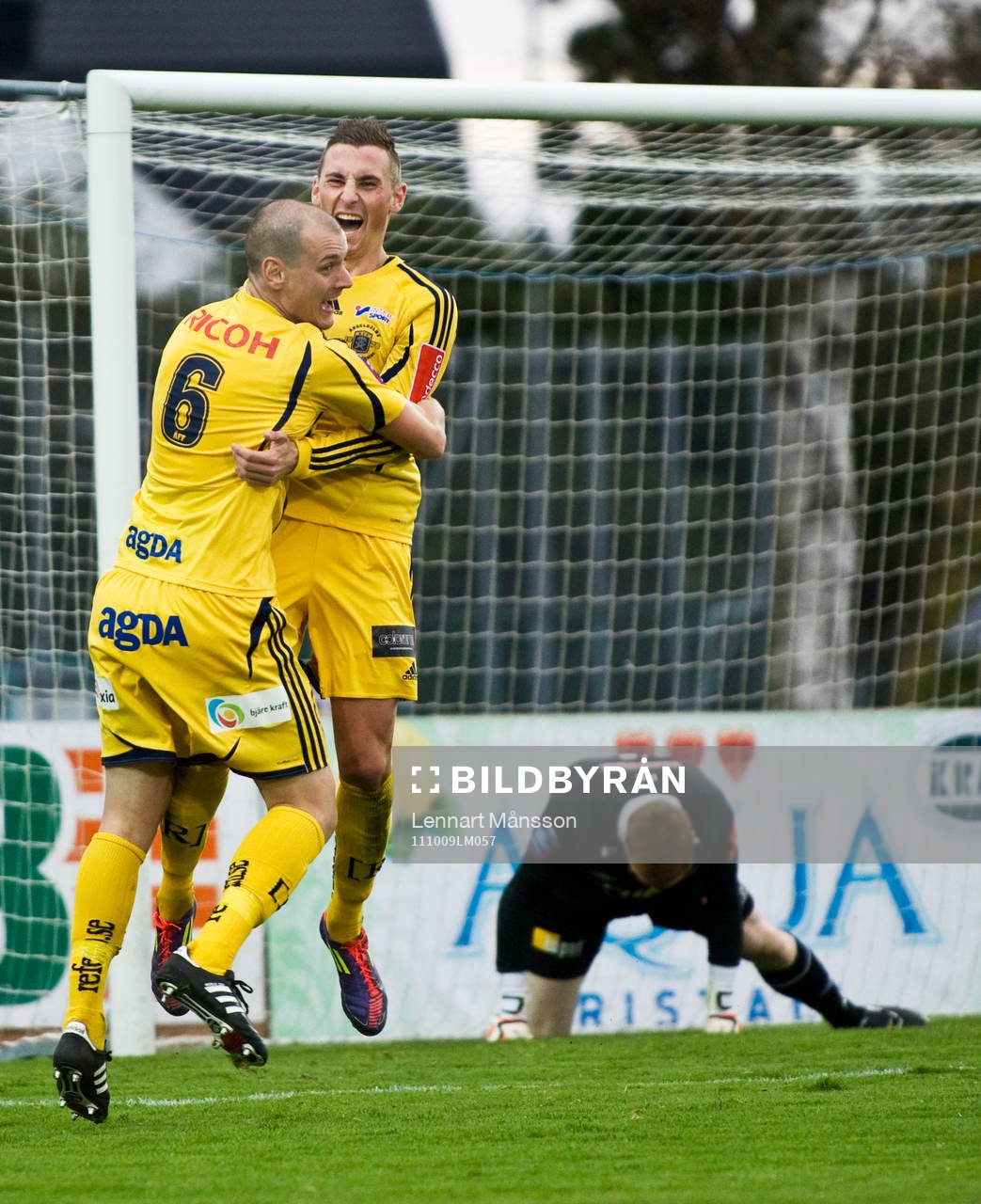  Jakob Augustsson och Martin Andersen, Ängelholm, glädje, jubel