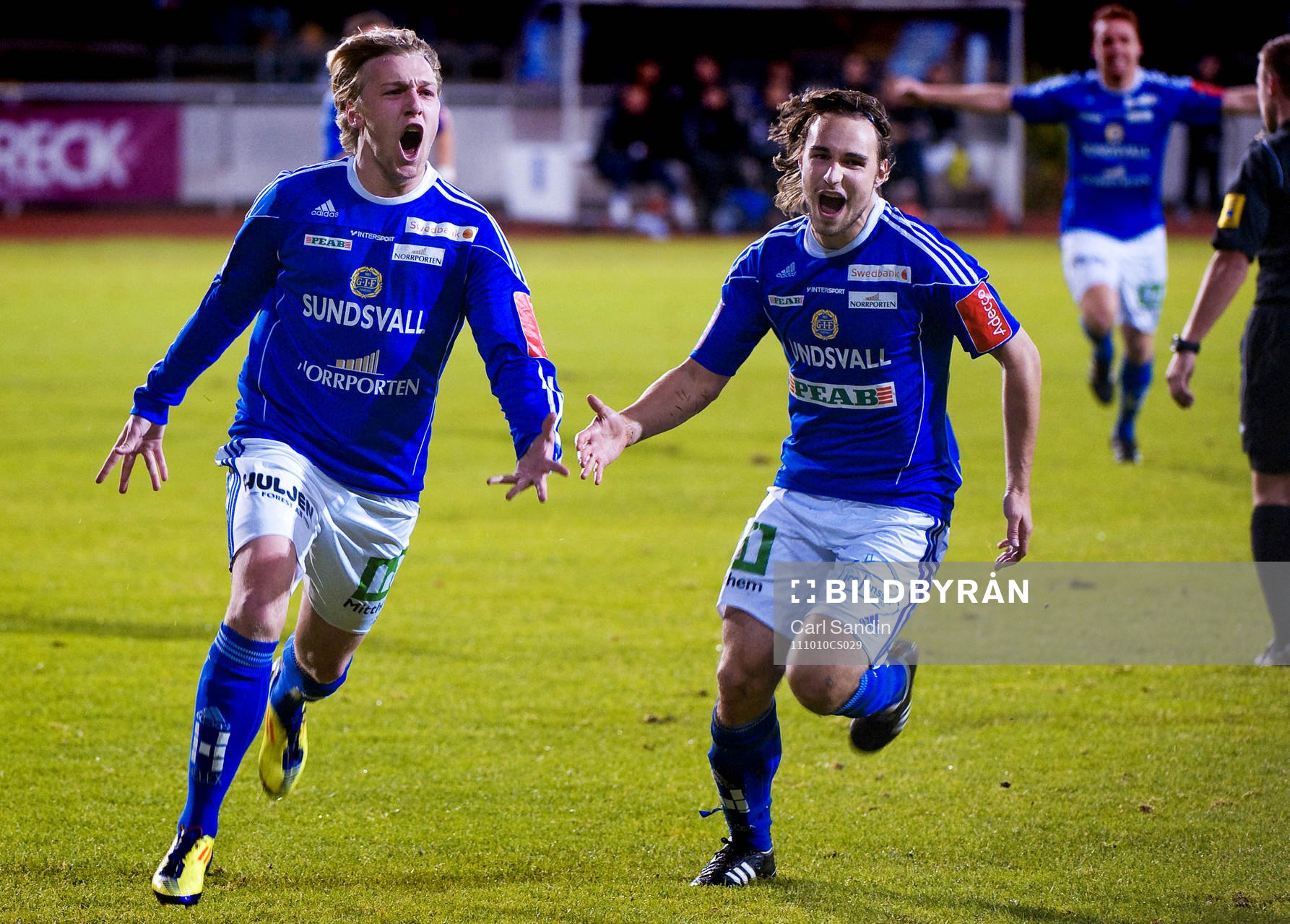 Emil Forsberg, Kevin Walker, Sundsvall, jubel