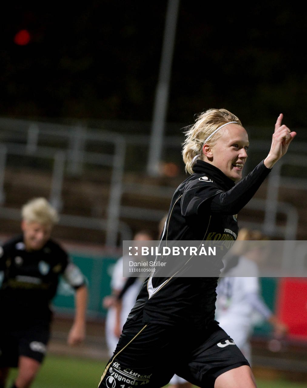  Linnea Liljegärd, Göteborg, gör avgörande 3-2, jubel