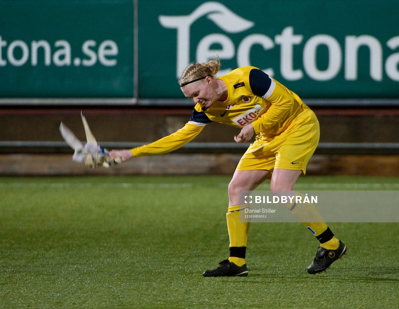  Hedvig Lindahl, målvakt Kristianstad, förbannad efter slutsignalen