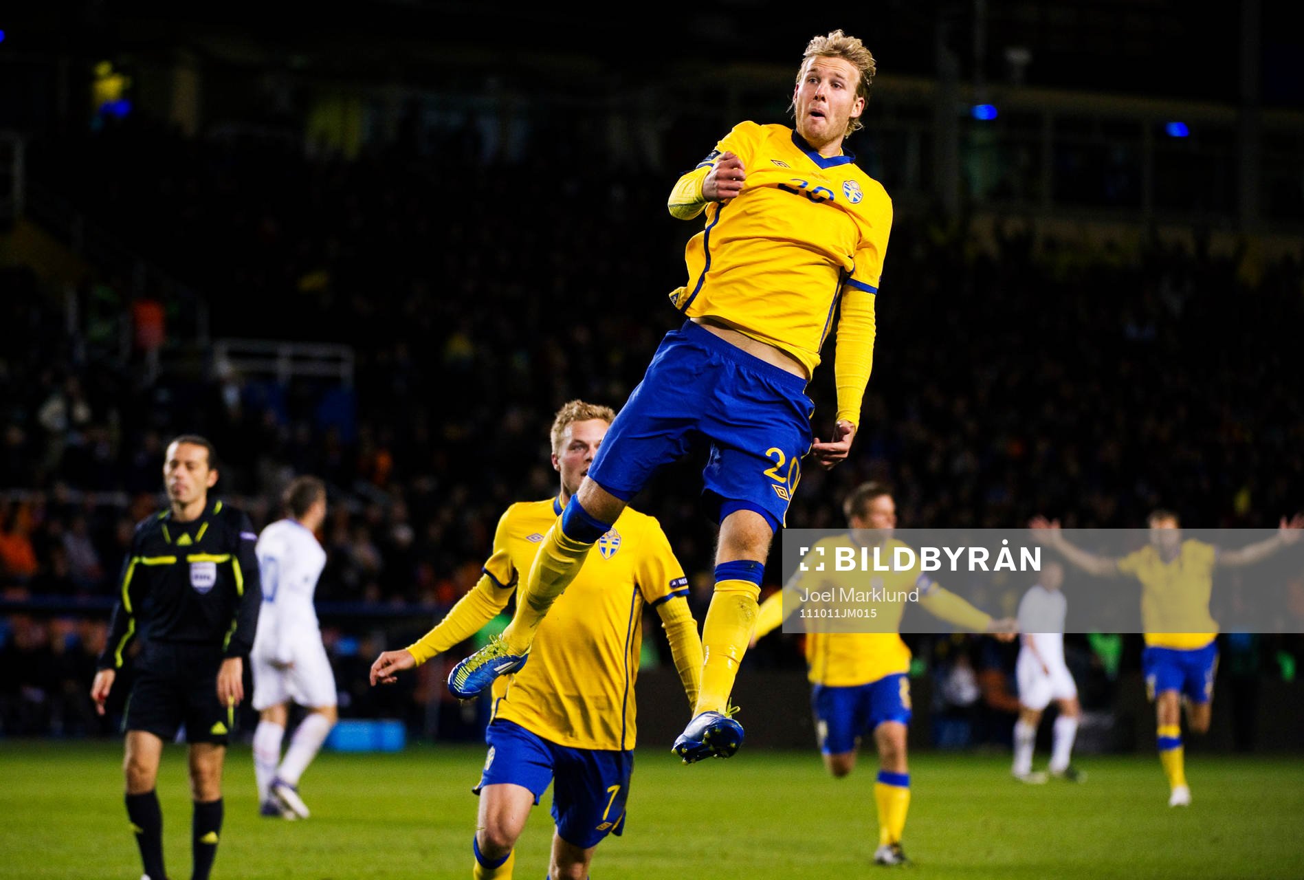 Ola Toivonen, Sverige, jublar
