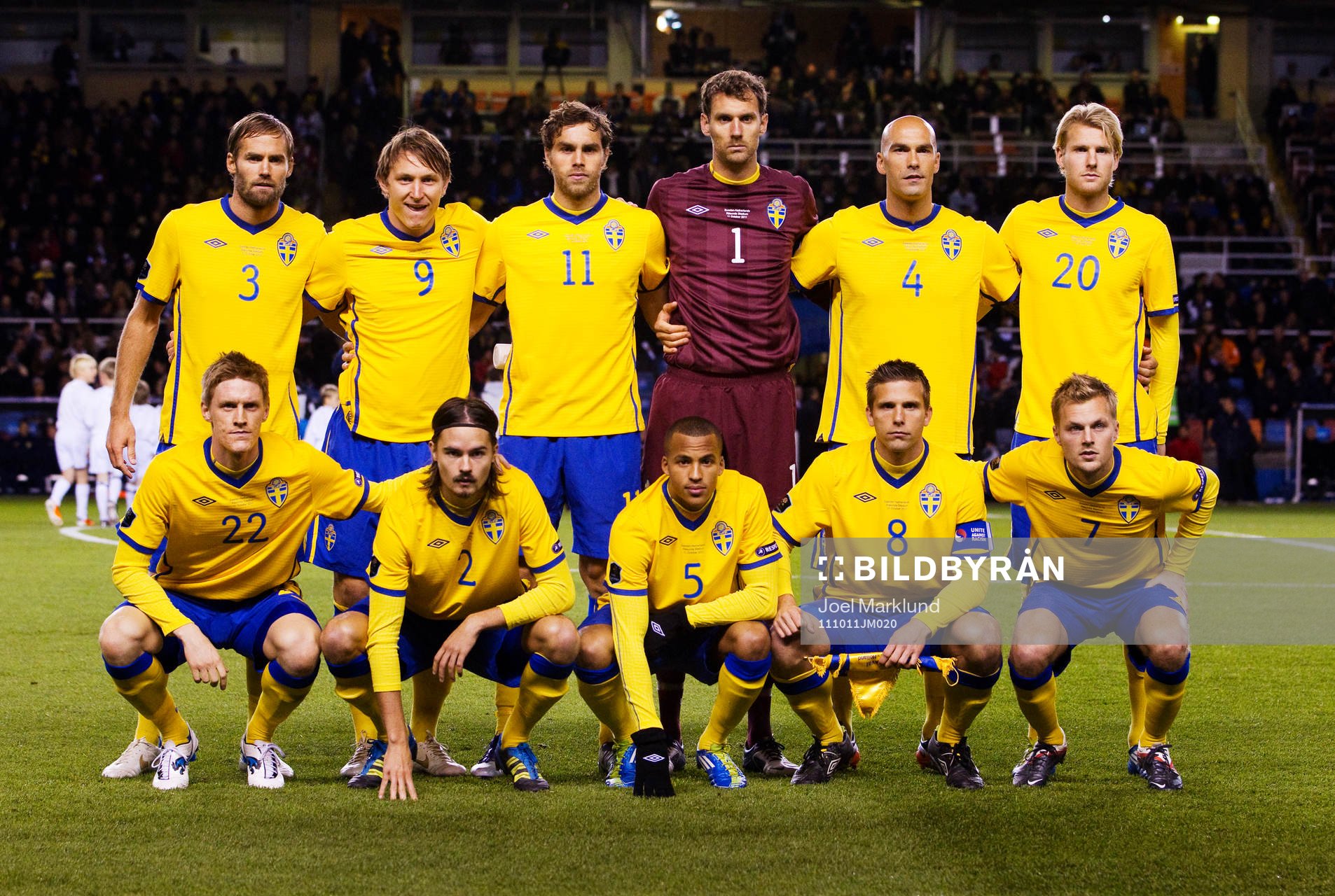 Startelva, Sverige. Övre raden från vänster: Olof