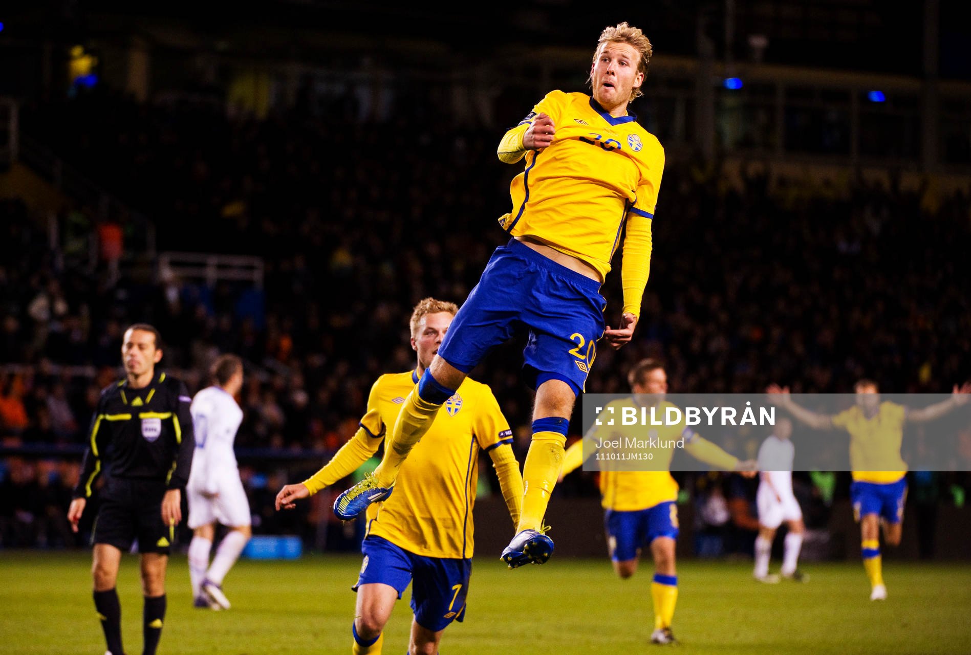 Ola Toivonen, Sverige, jublar