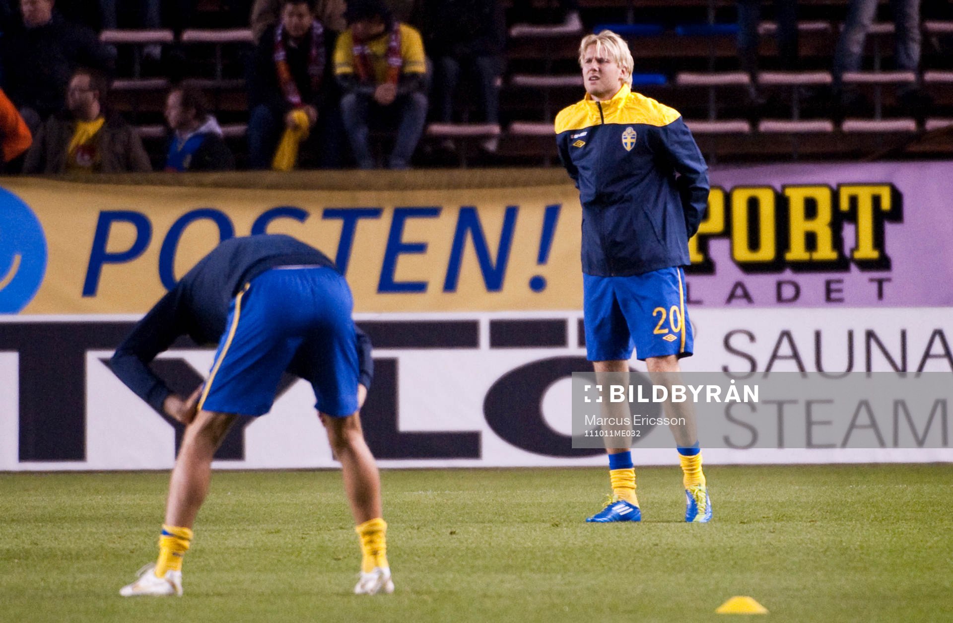 Ola Toivonen. Uppvärmning