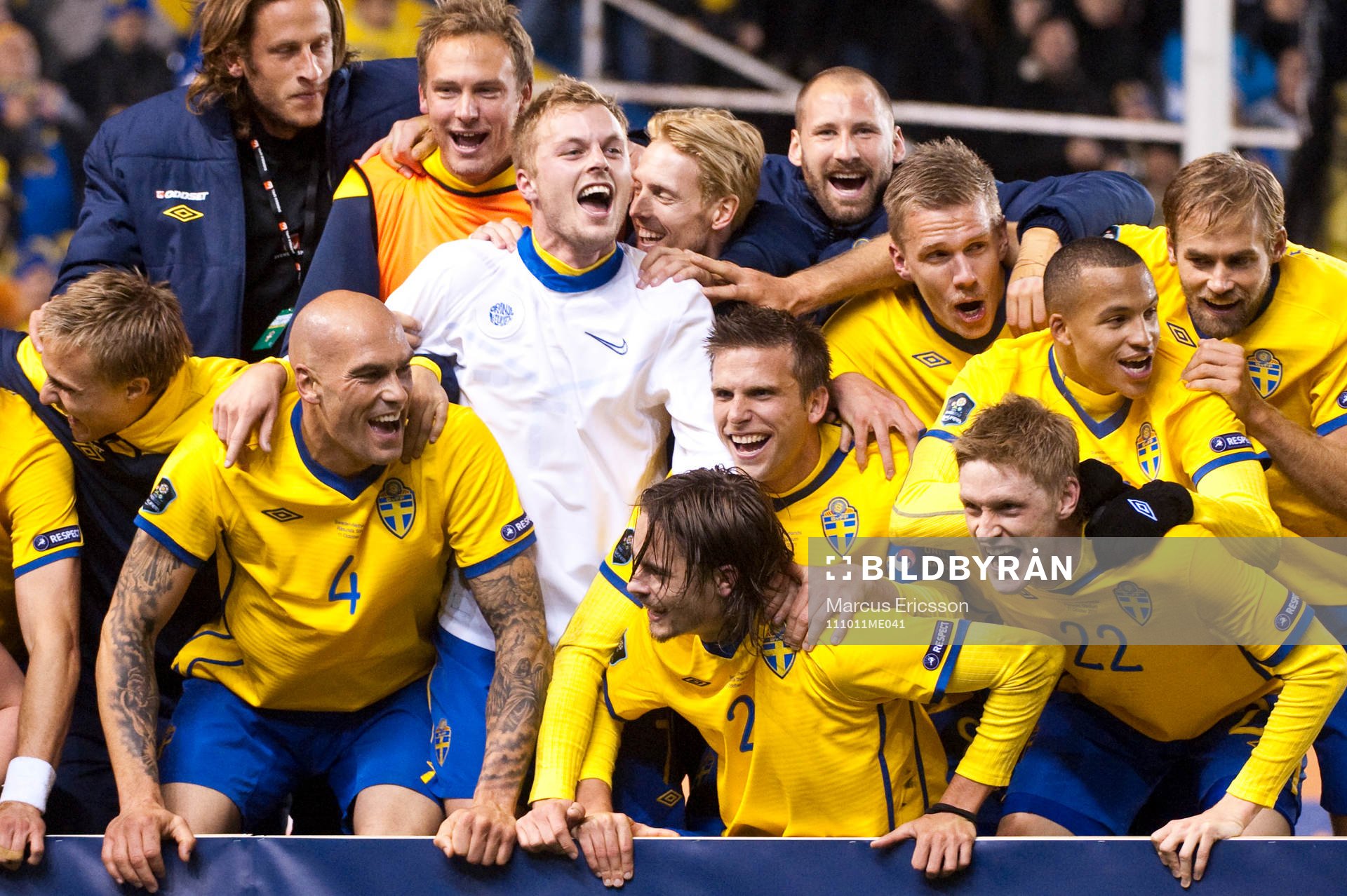 Jubel, glädje Sverige