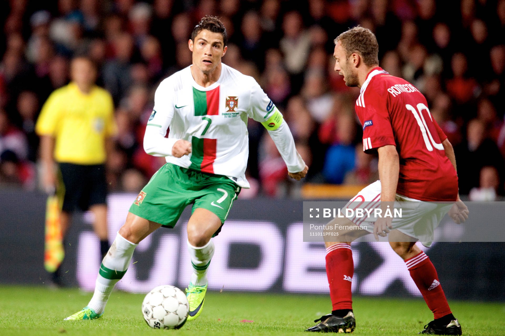 Cristiano Ronaldo, Portugal, Dennis Rommerdahl, Danmark