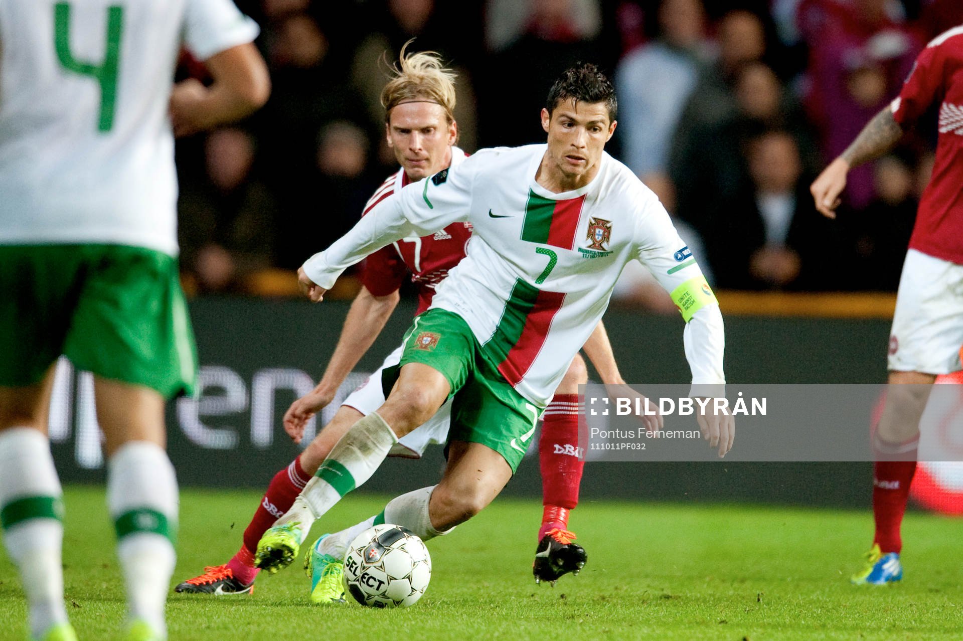 Christian Björnshöj Poulsen, Danmark, Cristiano Ronaldo,
