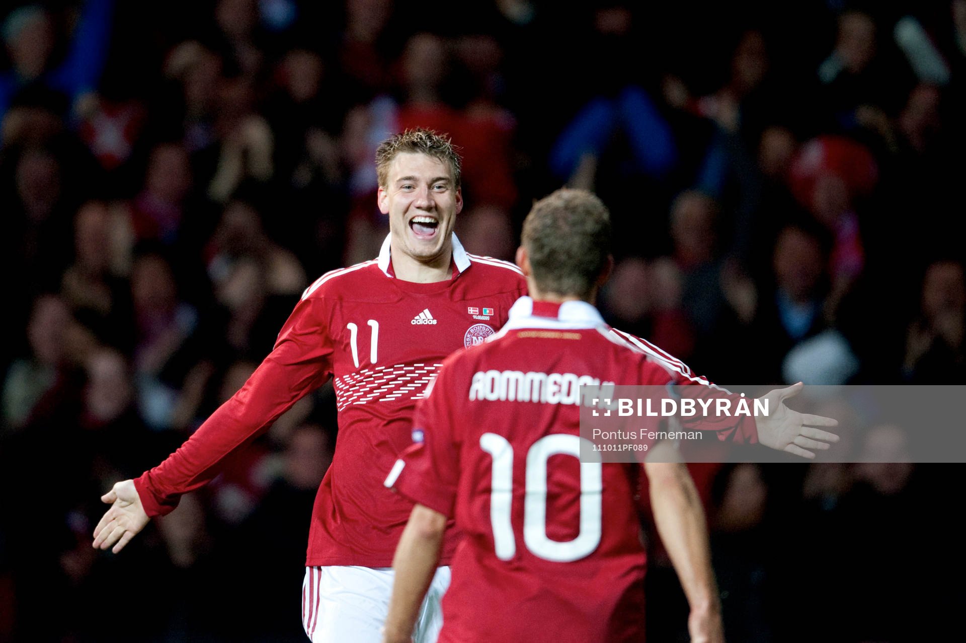 Niklas Bendtner, Dennis Rommerdahl, Danmark