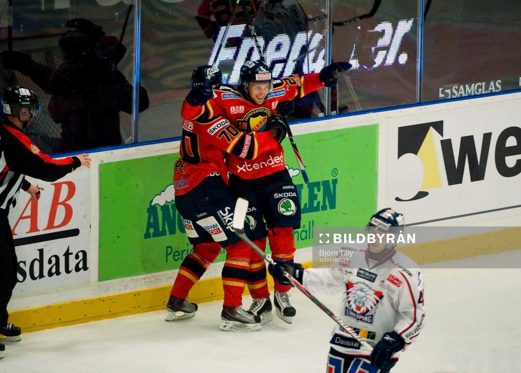 Christian Eklund, Djurgården, jubel