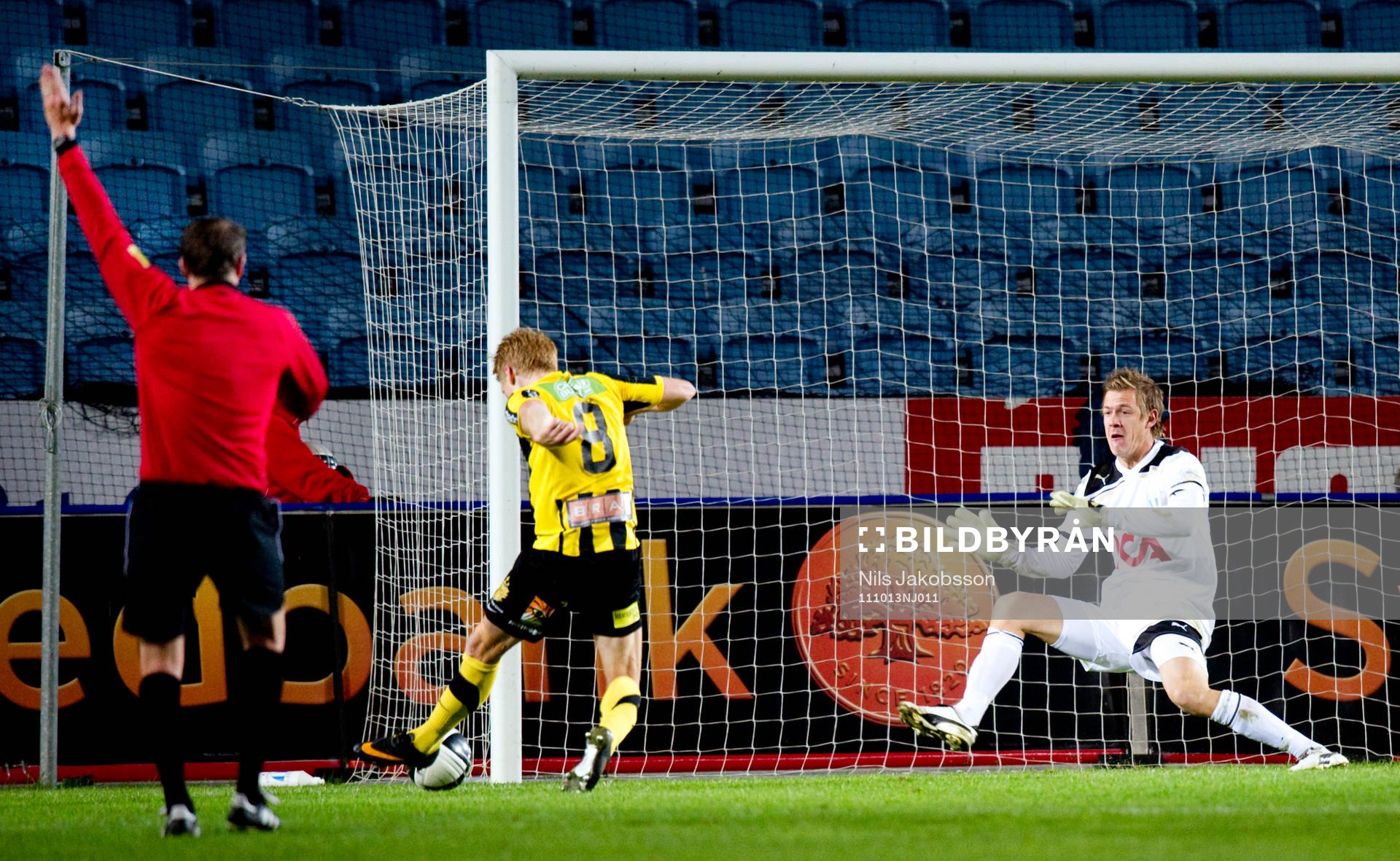 Josef Elvby, Häcken, Johan Dahlin, mälvakt, Malmö FF,