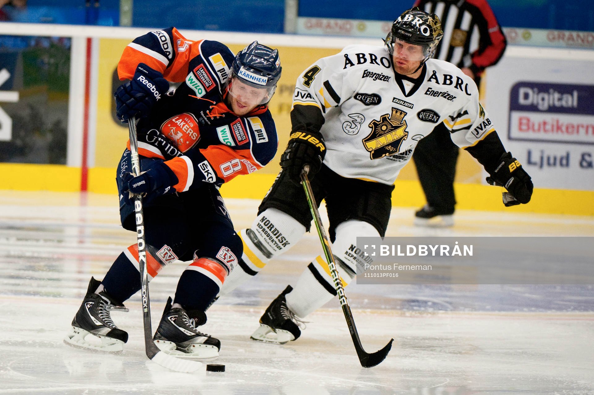 Liam Reddox, Växjö, Fredrik Svensson, AIK