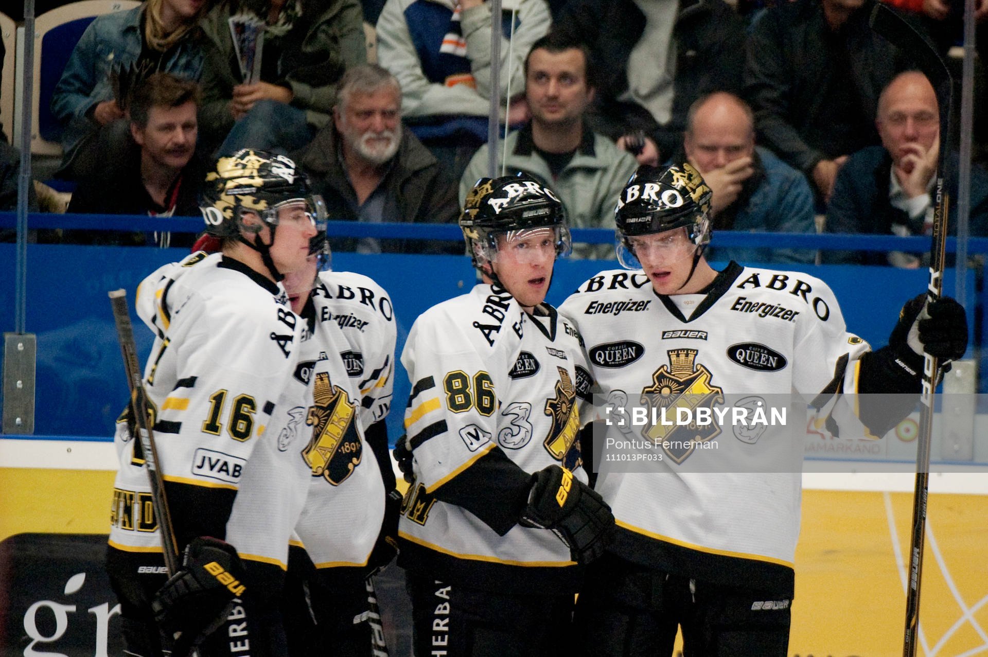 Oscar Ahlström, AIK, jubel
