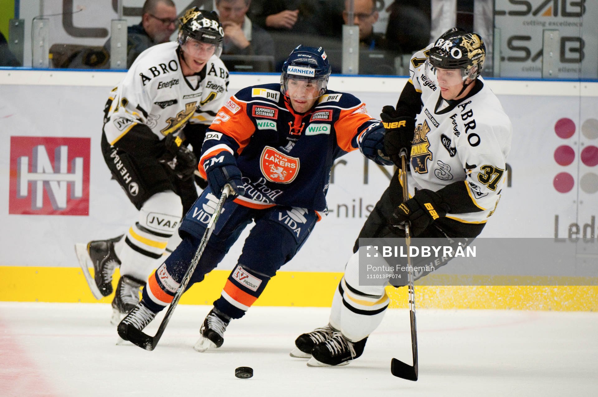 Steve Saviano, Växjö, Stefan Johansson, AIK