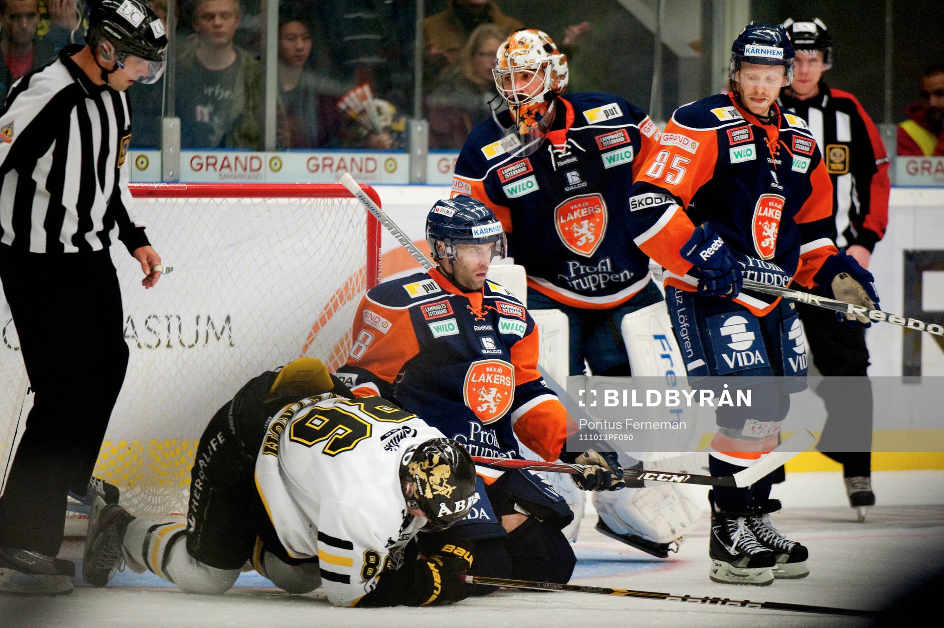 Tom Linder, Martin Gerber, målvakt, Växjö