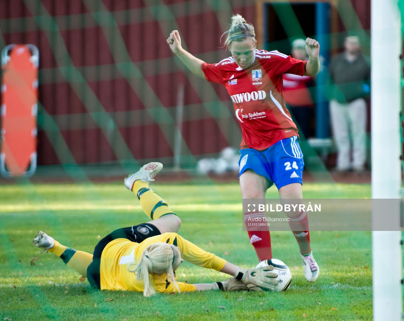 Kirsty Yallop, Vittsjö, Madeleine Wakt, målvakt, Öster