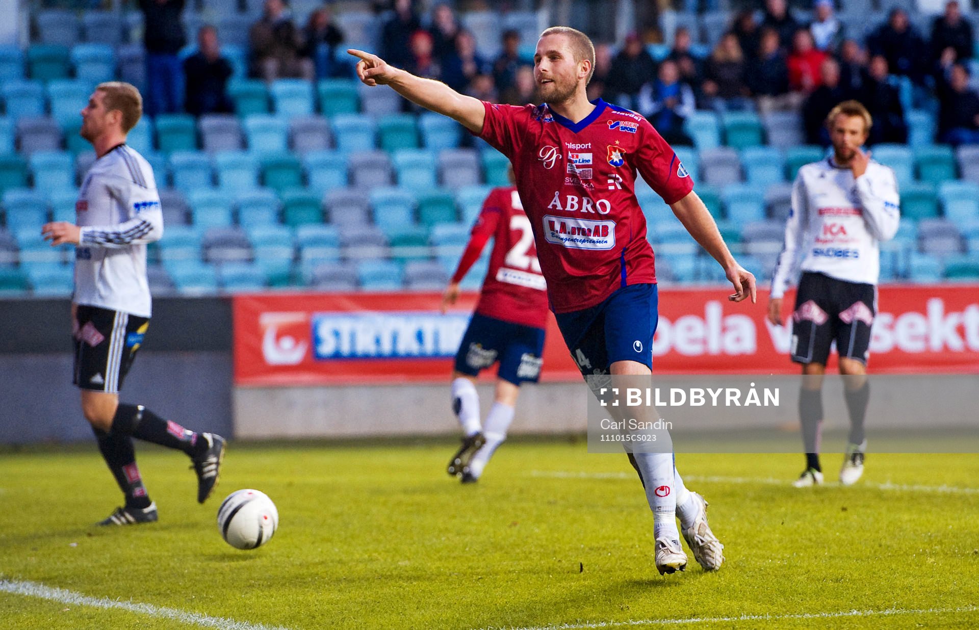 Patrik Elmander, Örgryte, jubel