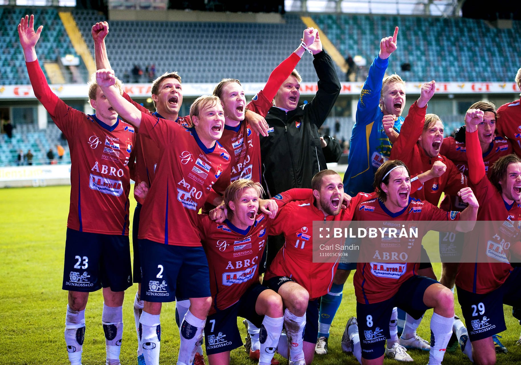 Örgryte, jubel, glädje