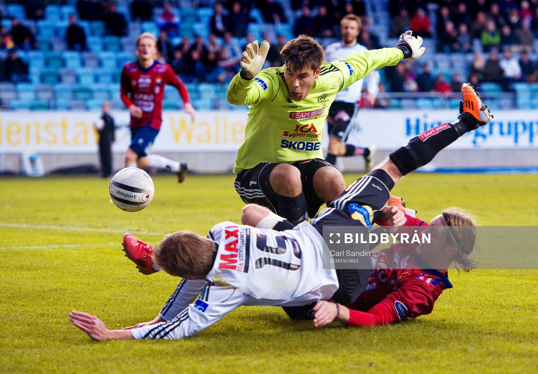Rickard Göthberg, målvakt, Andreas Högberg, Motala,