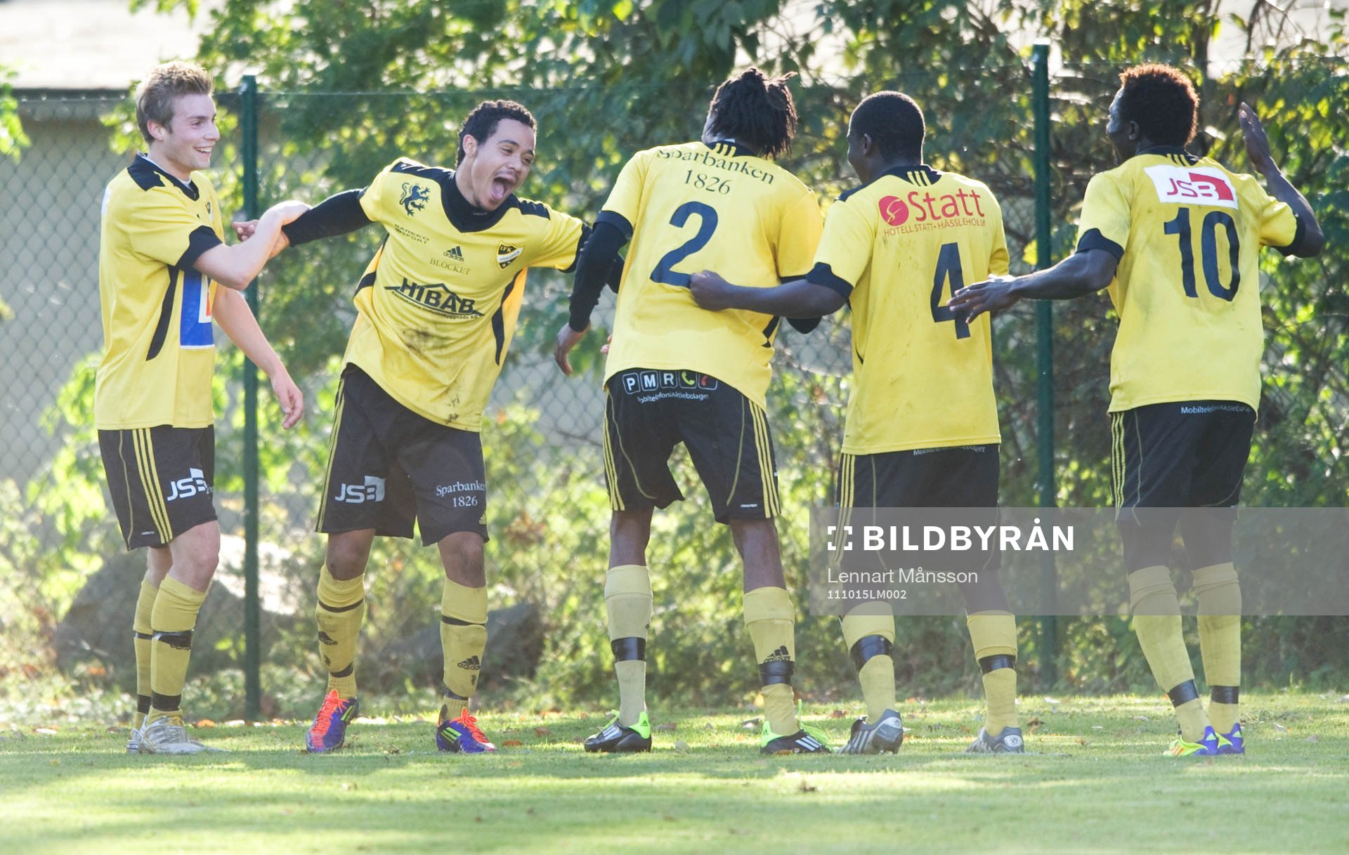 1-1, Chadley Jacobs, Hässleholm, som drar igång dansen