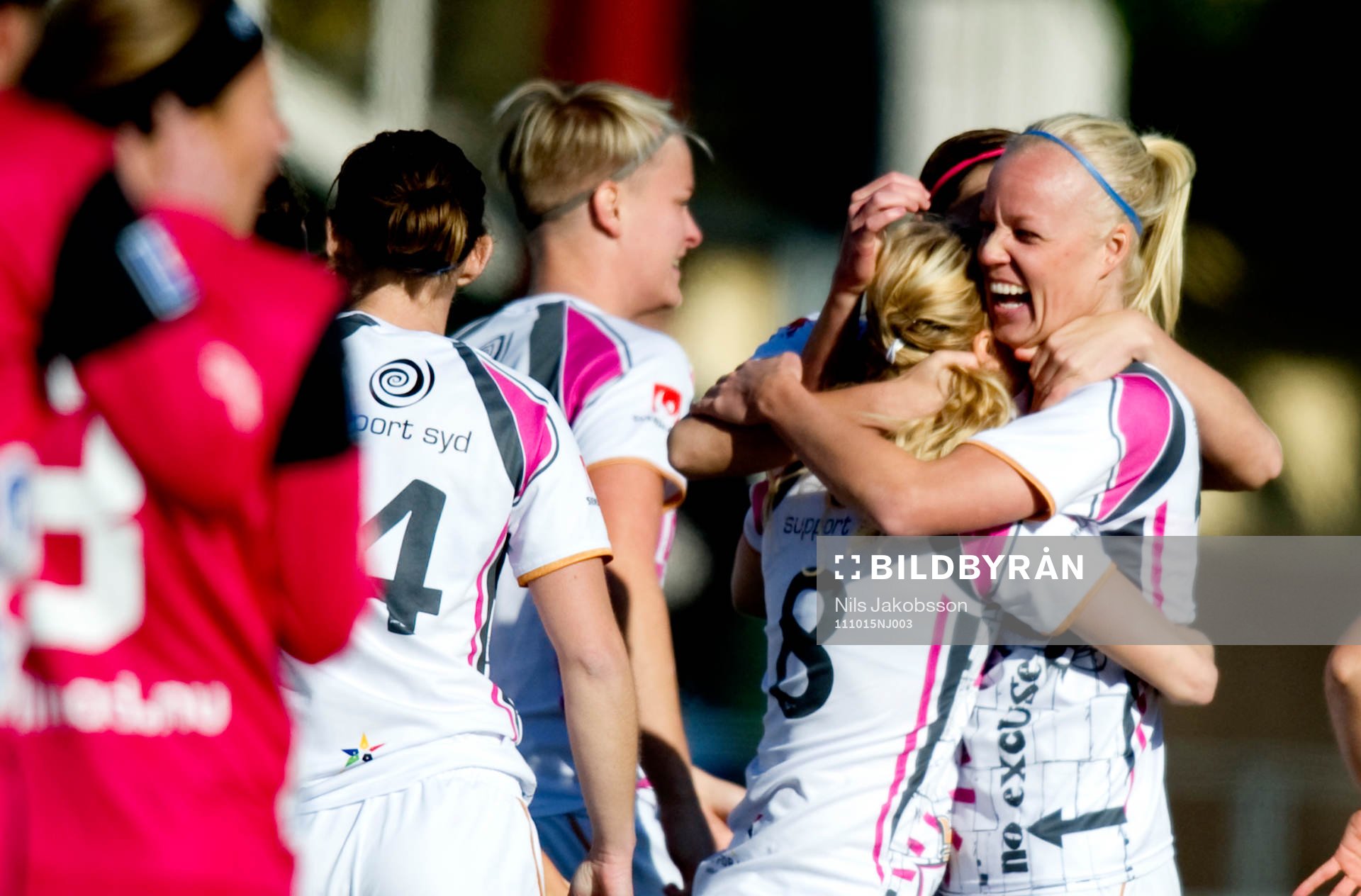 Caroline Seger kramar om Frida Nordin, LDB Malmö, jubel,