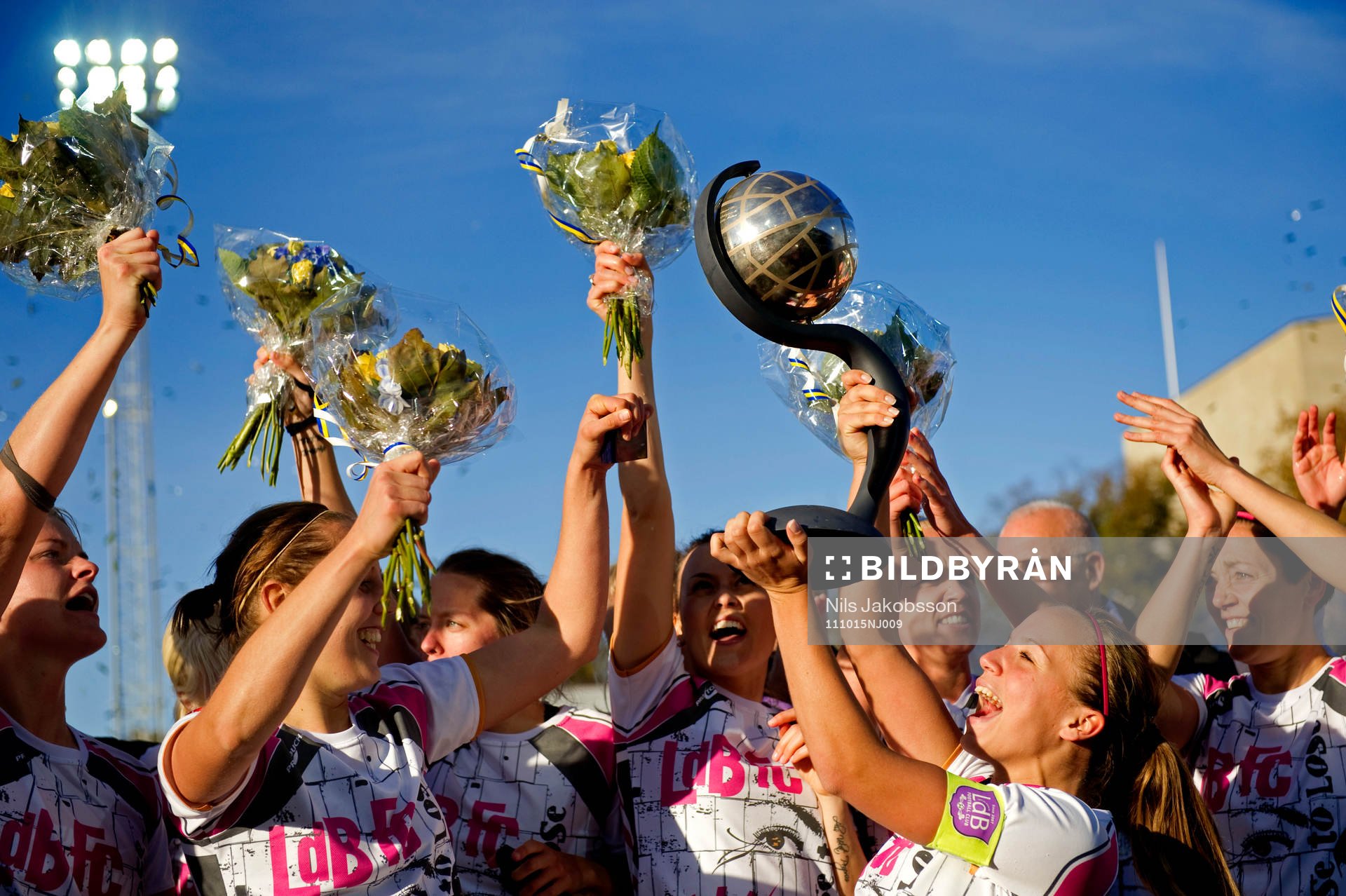 Svenska Mästare 2011, SM-guld, pokal, jubel, glädje