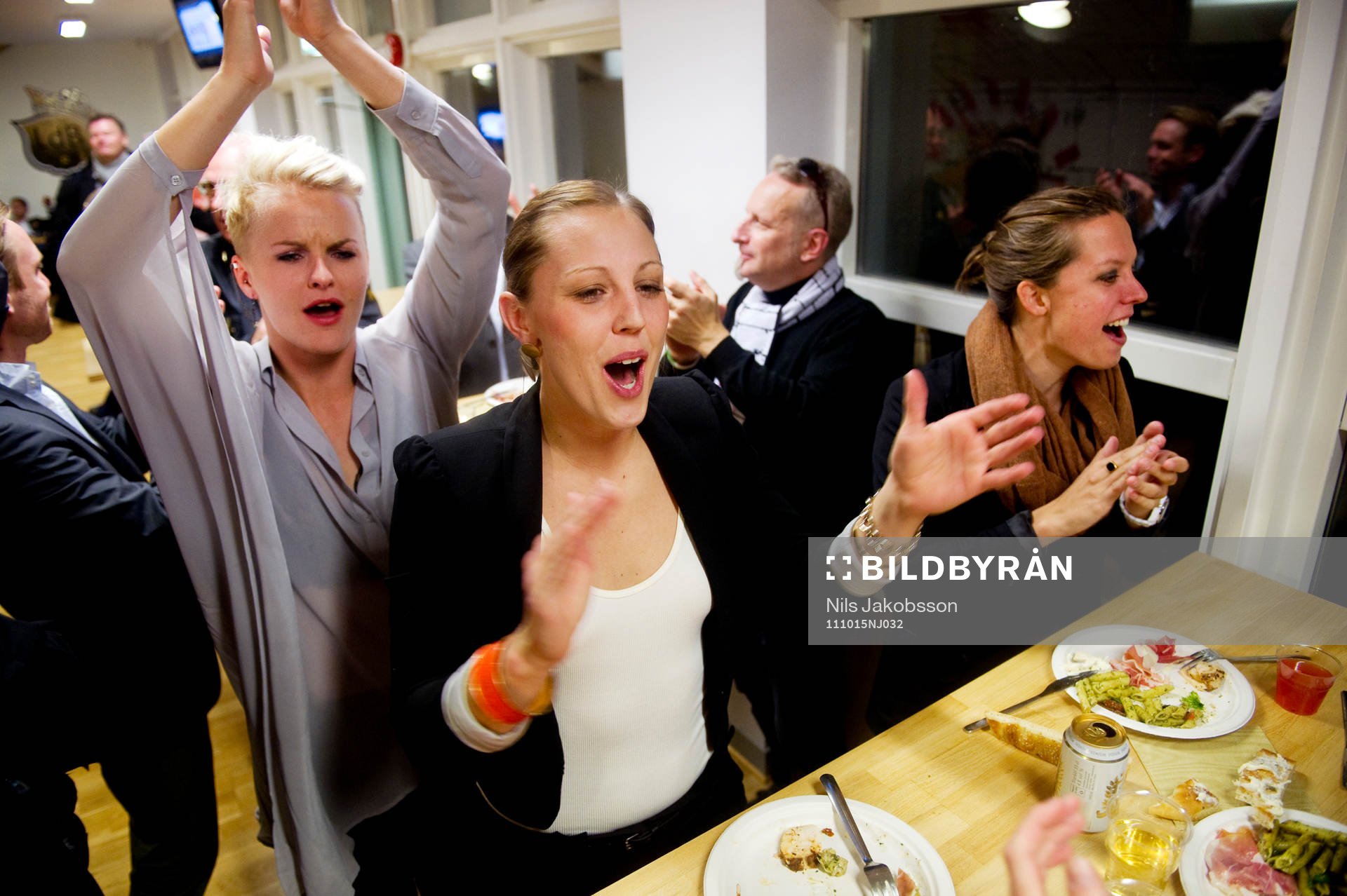 Guldfest för LDB Malmö, Nilla Fischer, Emma Wilhelmsson,