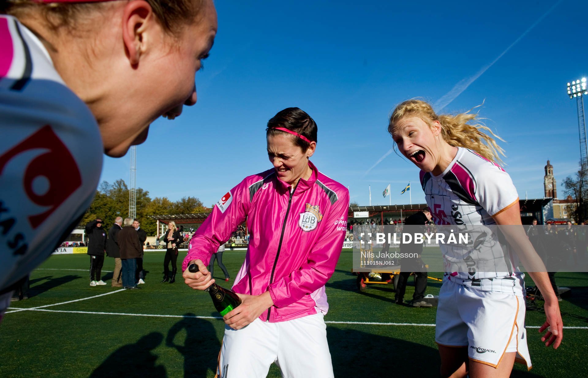 Malin Levenstad, Therese Sjögran, Frida Nordin, har lite