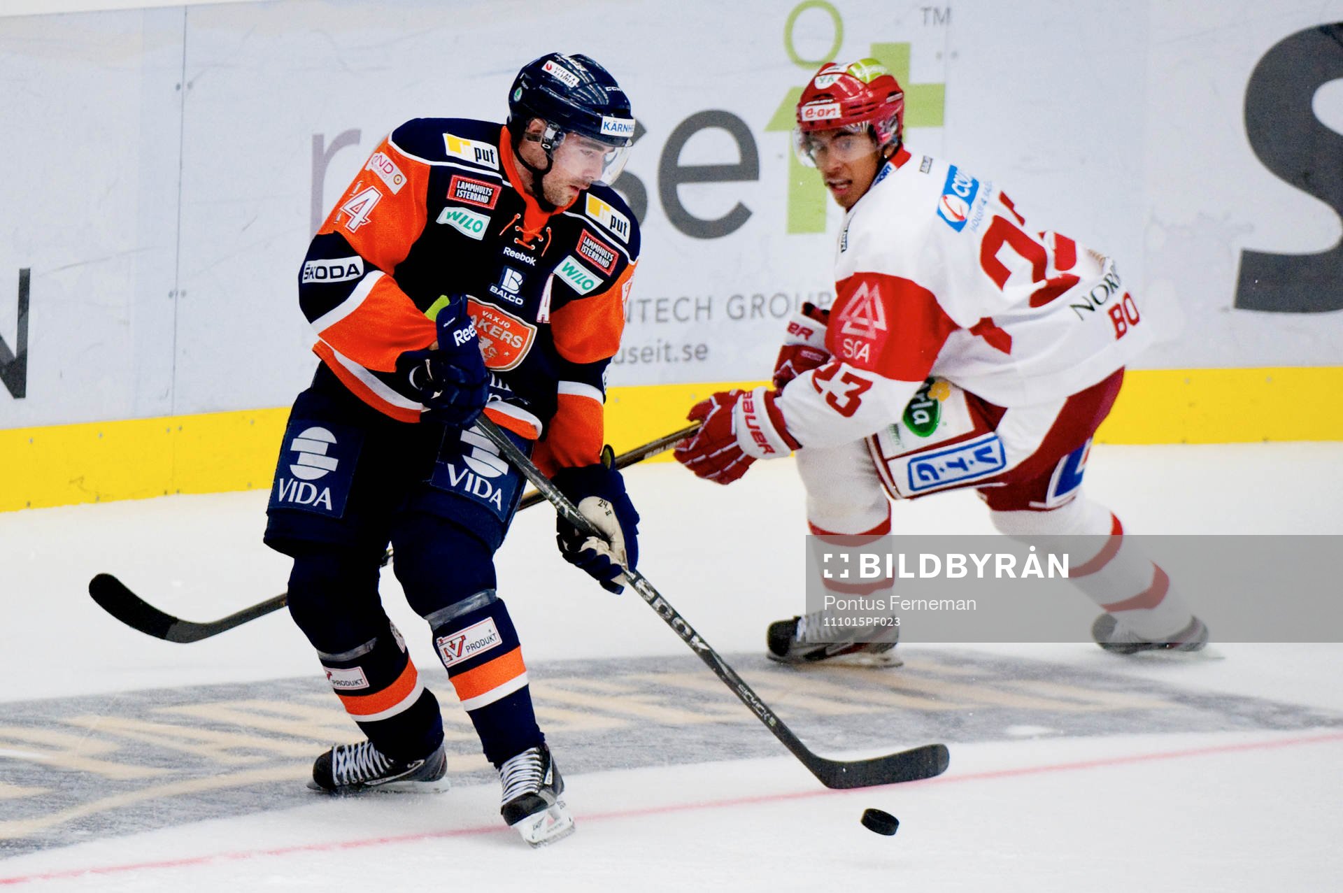 Brad Moran, Växjö, Jeremy Boyce-Rotevall, Timrå