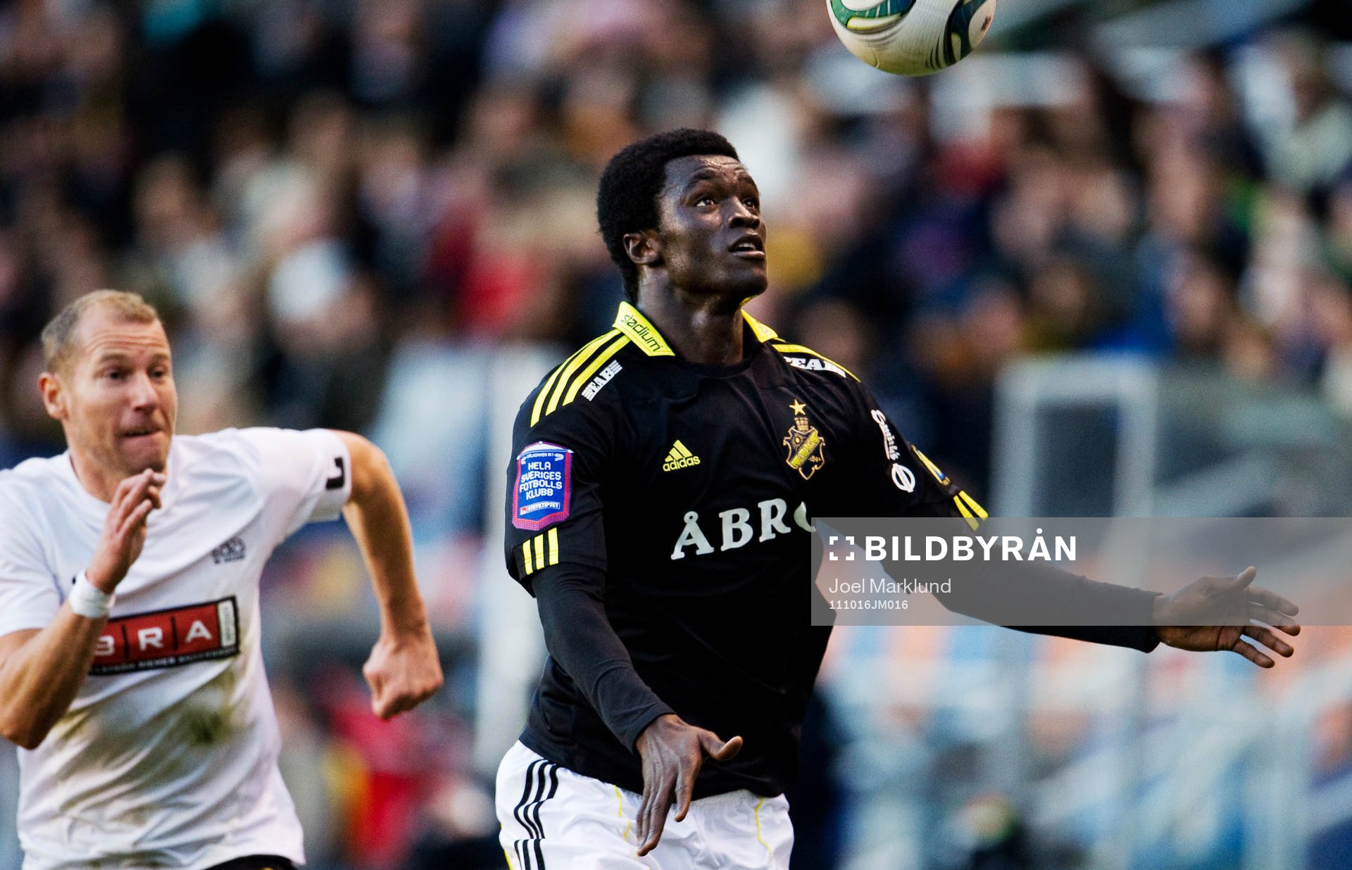 Kwame Karikari, AIK, jagar bollen