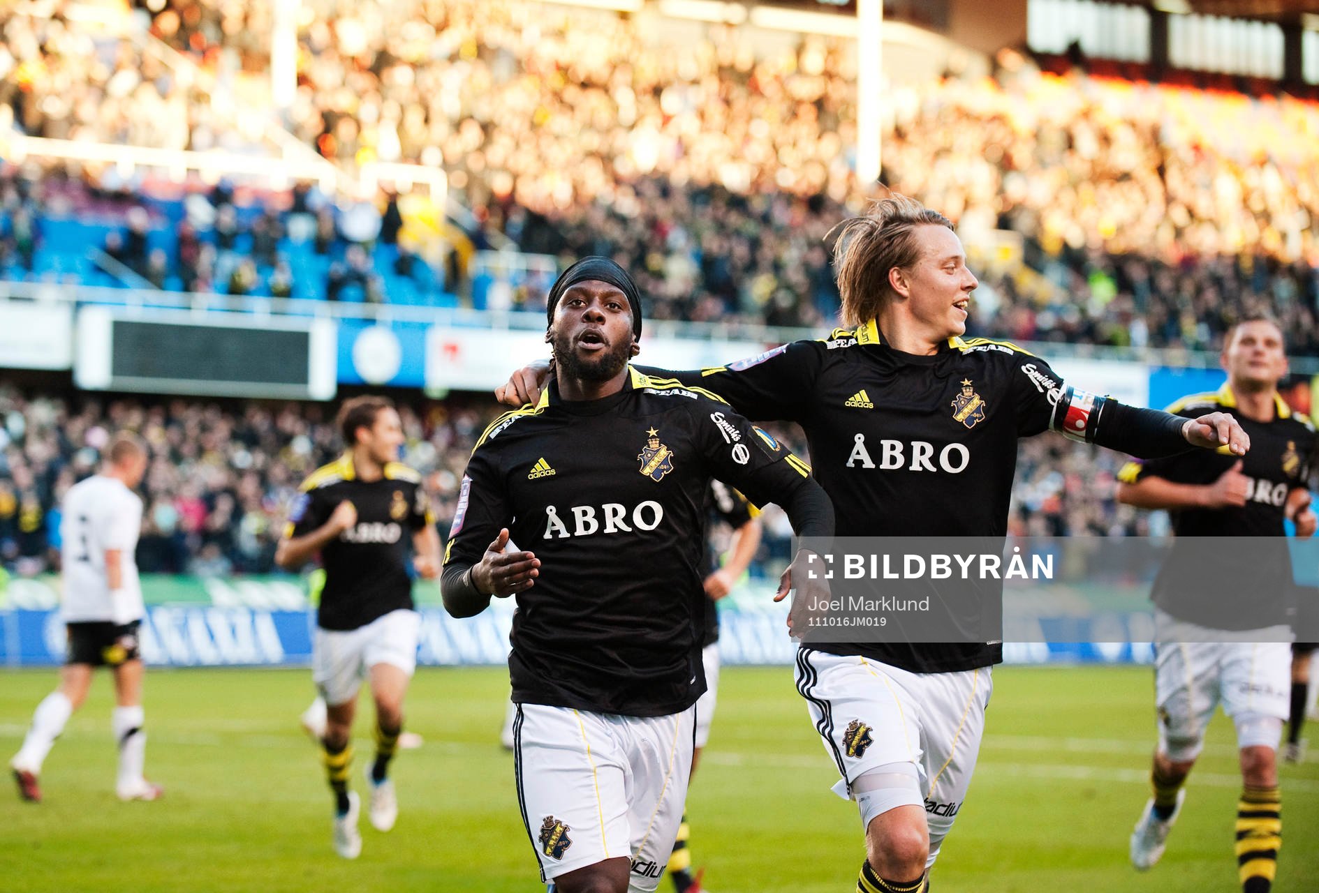 Martin Mutumba, AIK, jubel