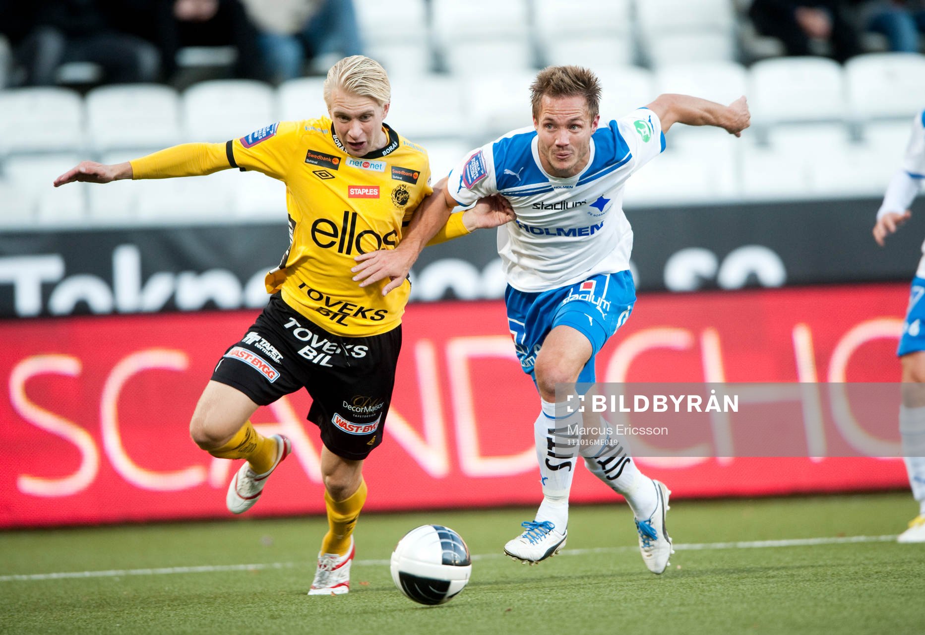Johan Larsson, Elfsborg och Anders Wikström, Norrköping