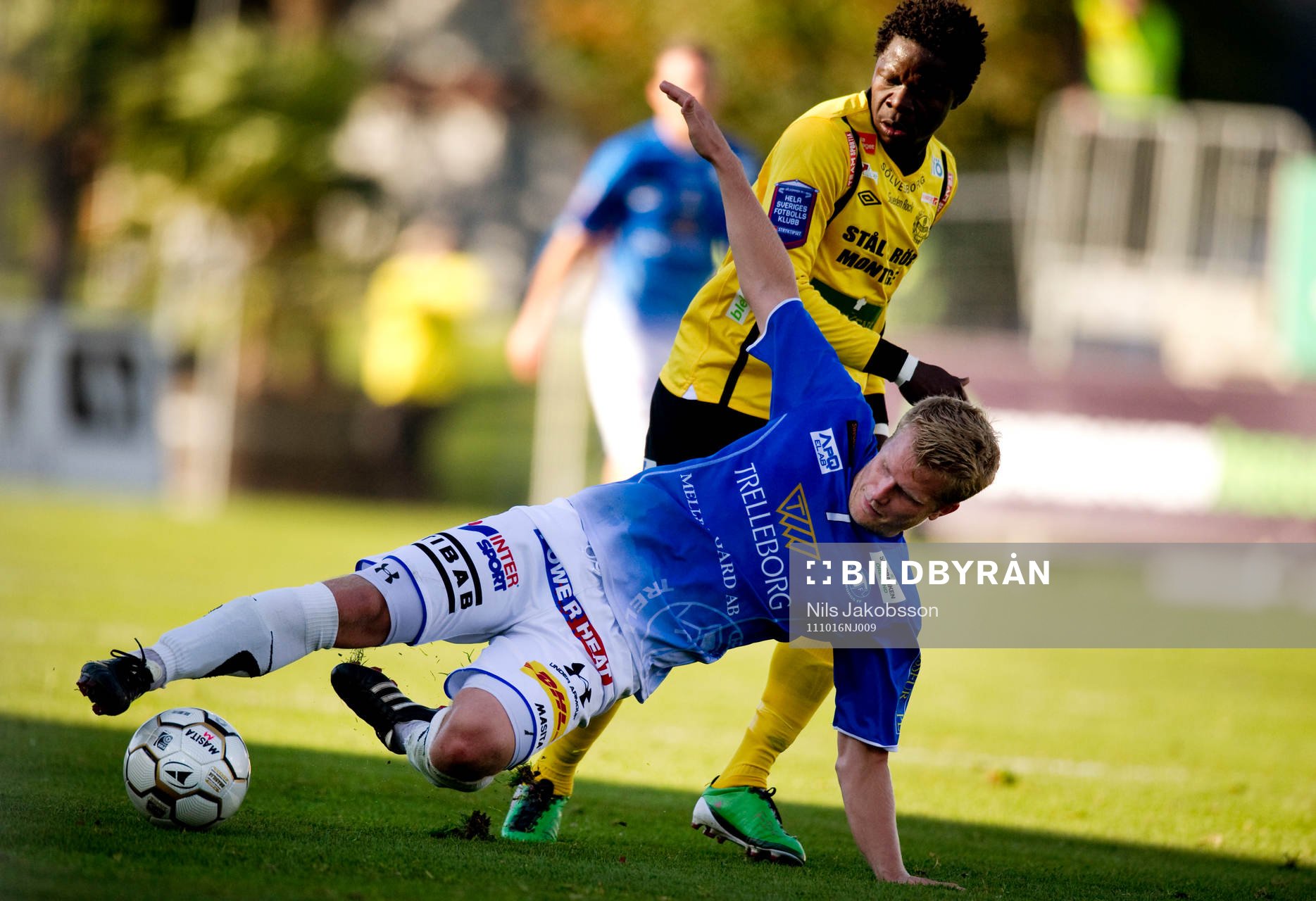 Patrick Osiako, Mjällby, Joakim Nilssson, Trelleborg