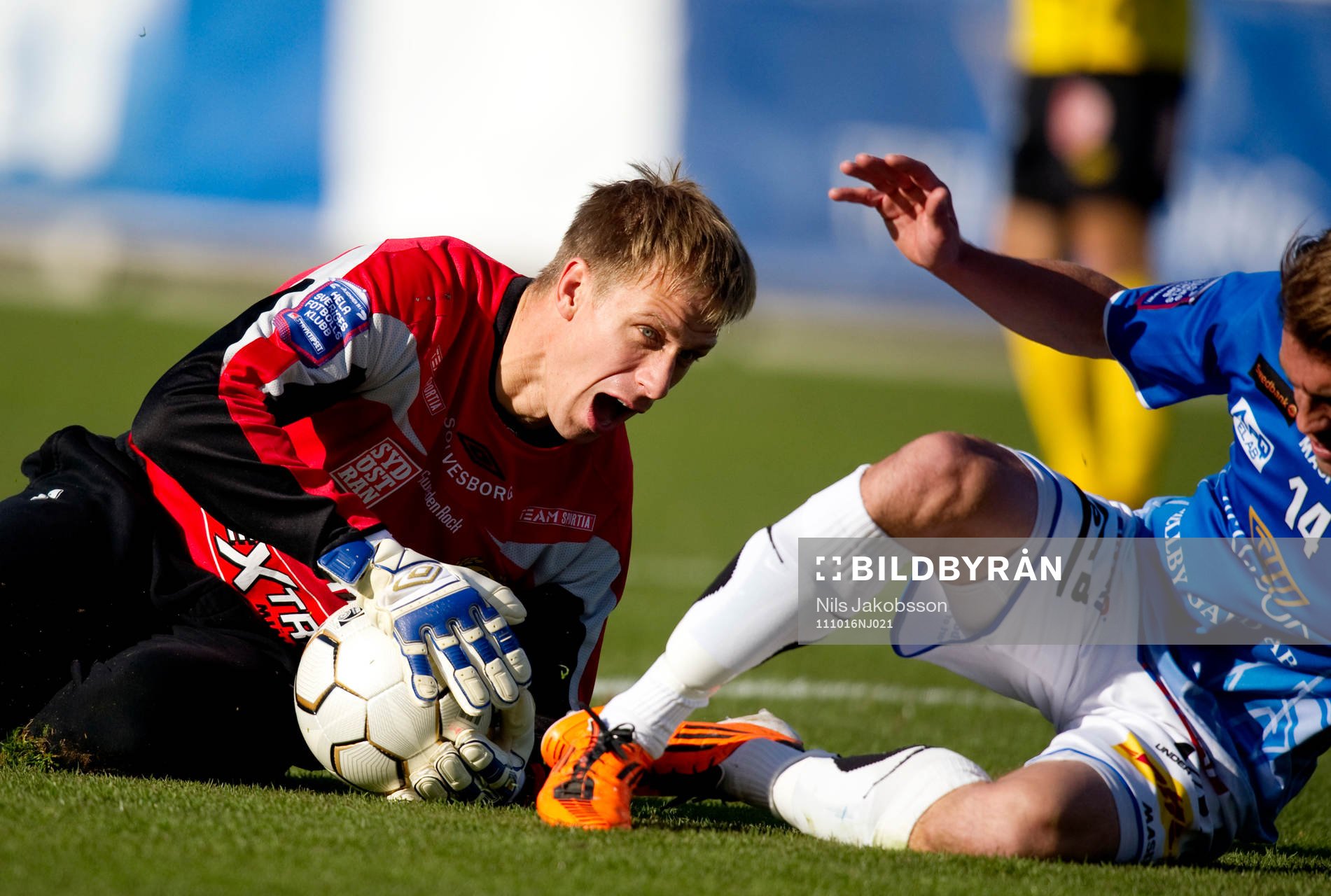 Mattias Asper, målvakt, Mjällby, Andreas Grahm, Trelleborg