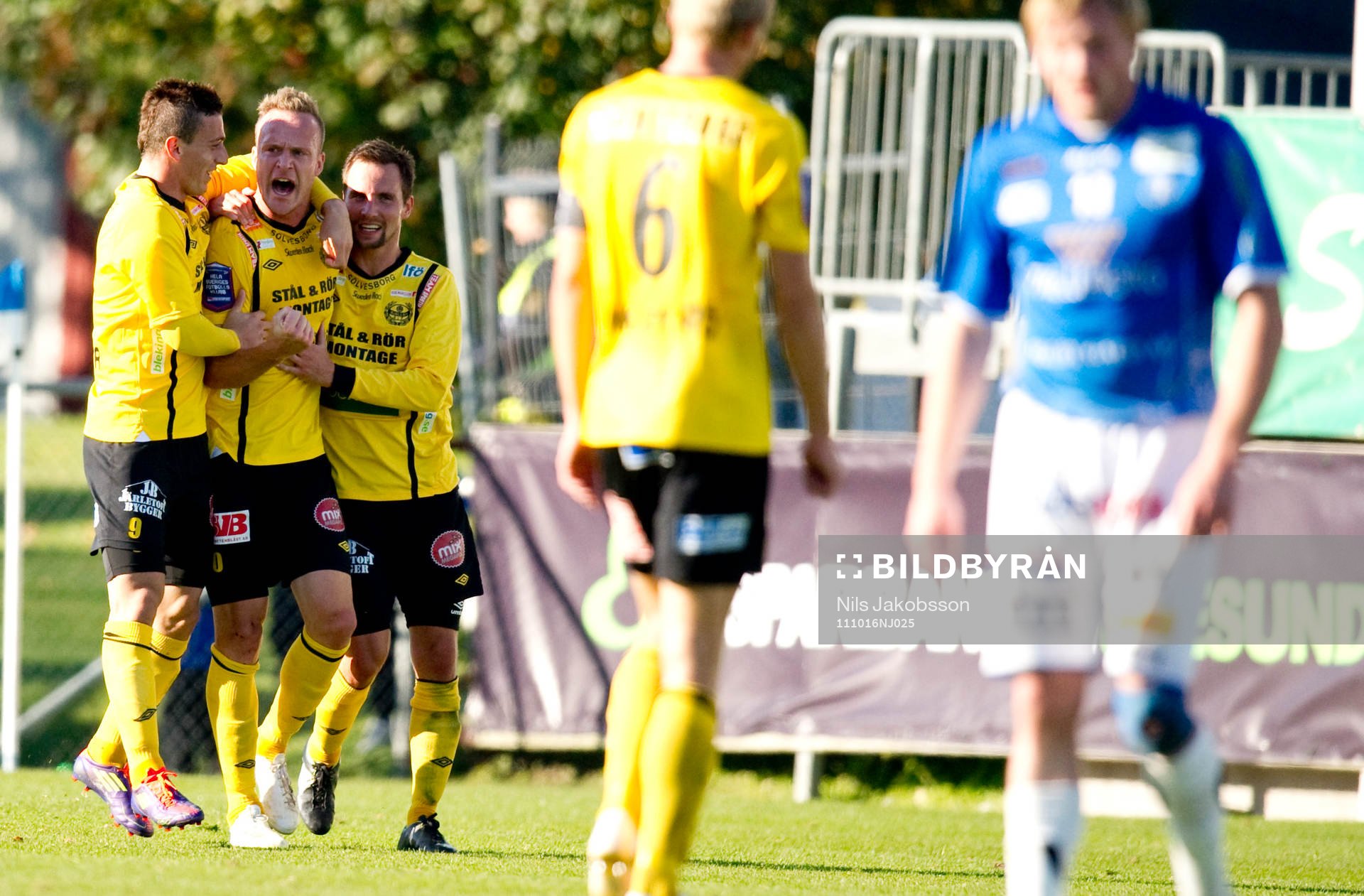  Marcus Ekenberg, Mjällby jubel.