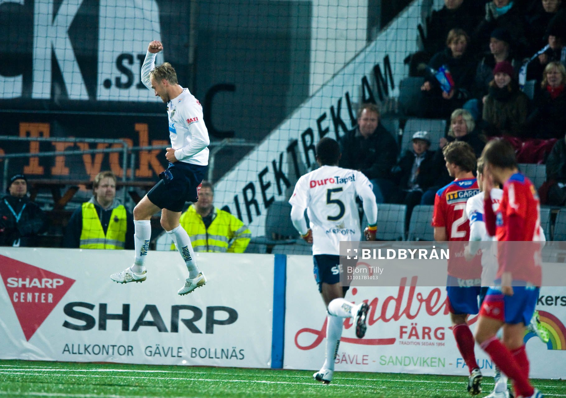 Daniel Theorin, Gefle, jubel