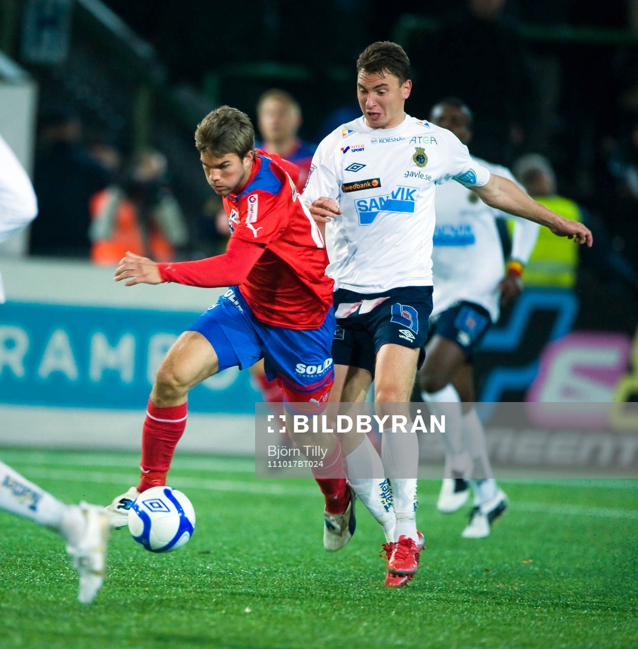 Jörgen Skjelvik, Helsingborg och Marcus Hansson, Gefle