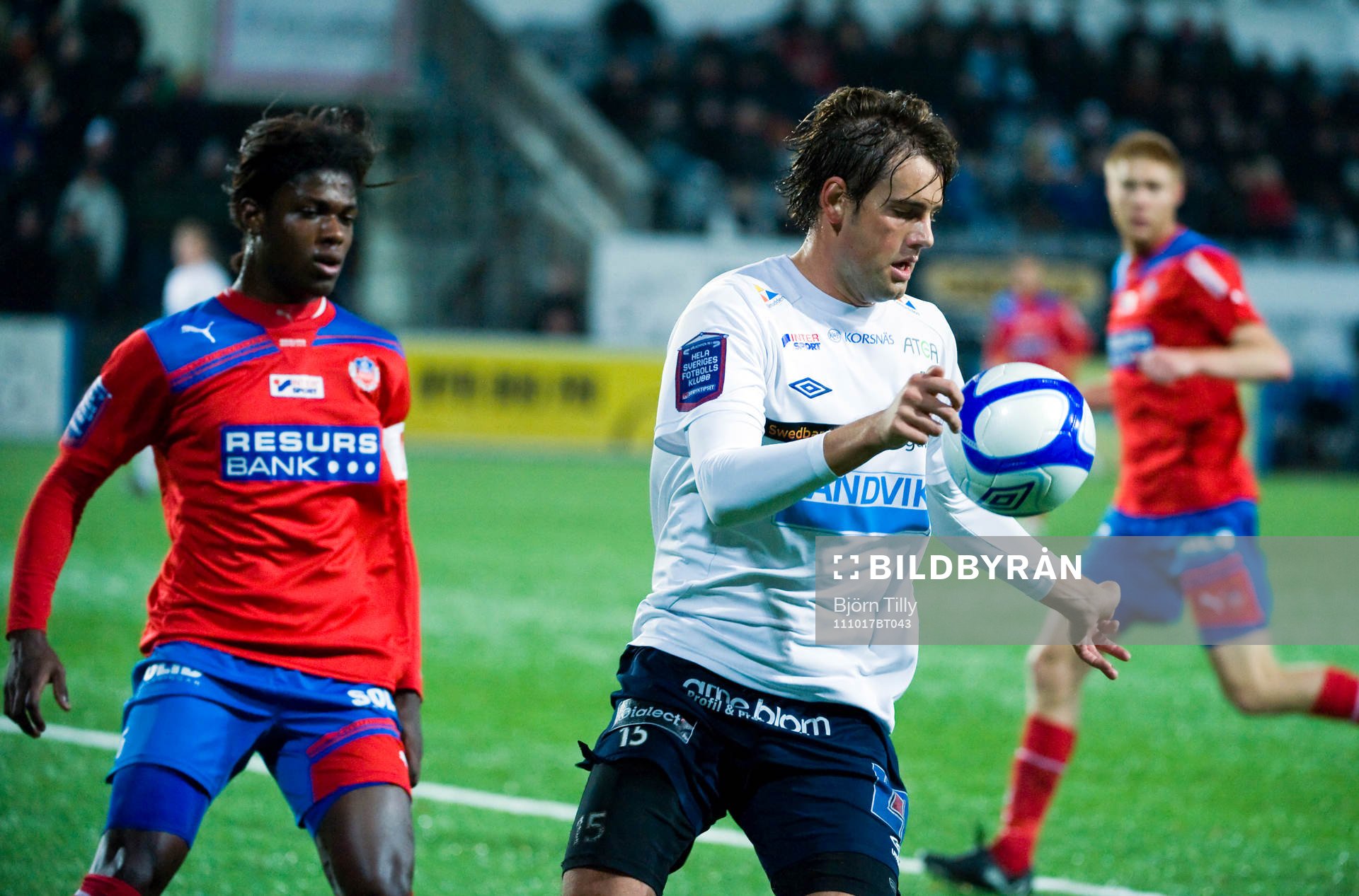 Joseph Baffo, Helsingborg och Mikael Dahlberg, Gefle