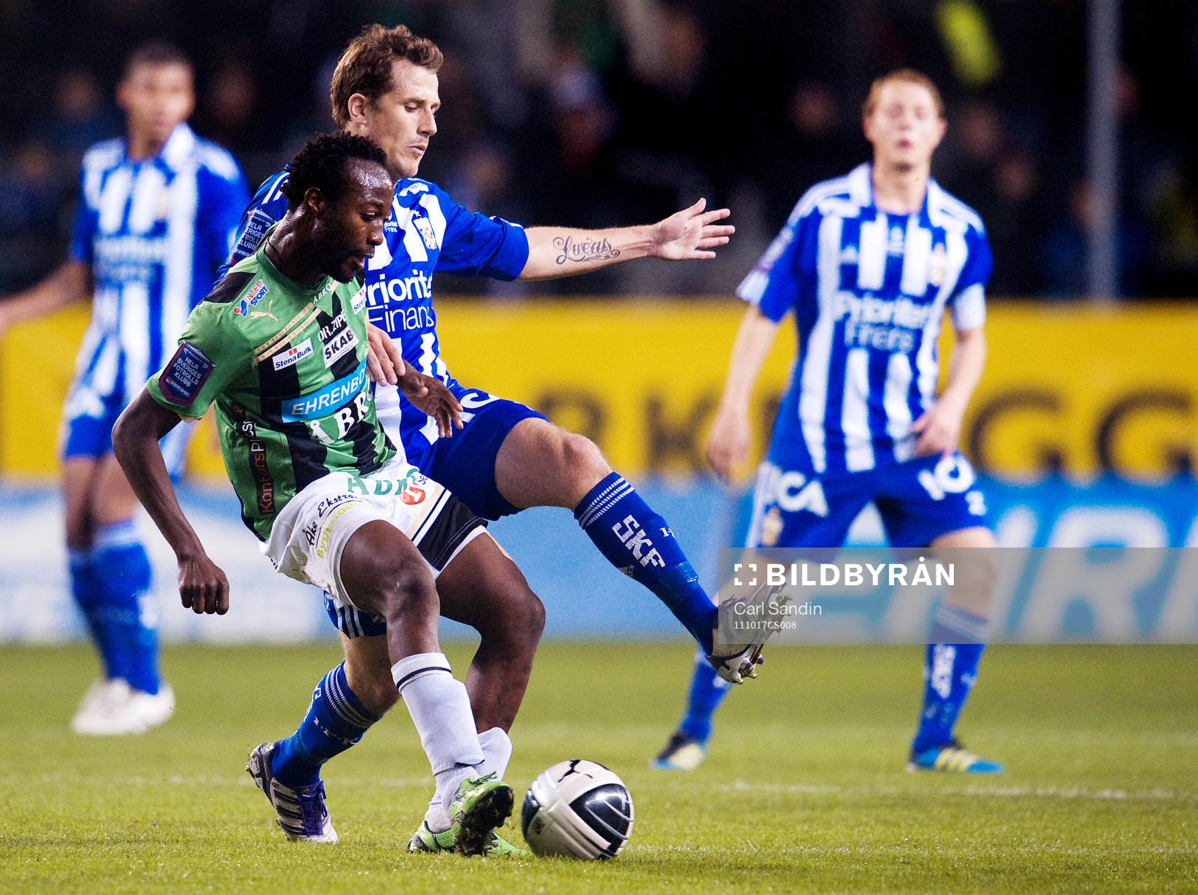 Reuben Ayarna, Gais, Tobias Hysén, IFK Göteborg
