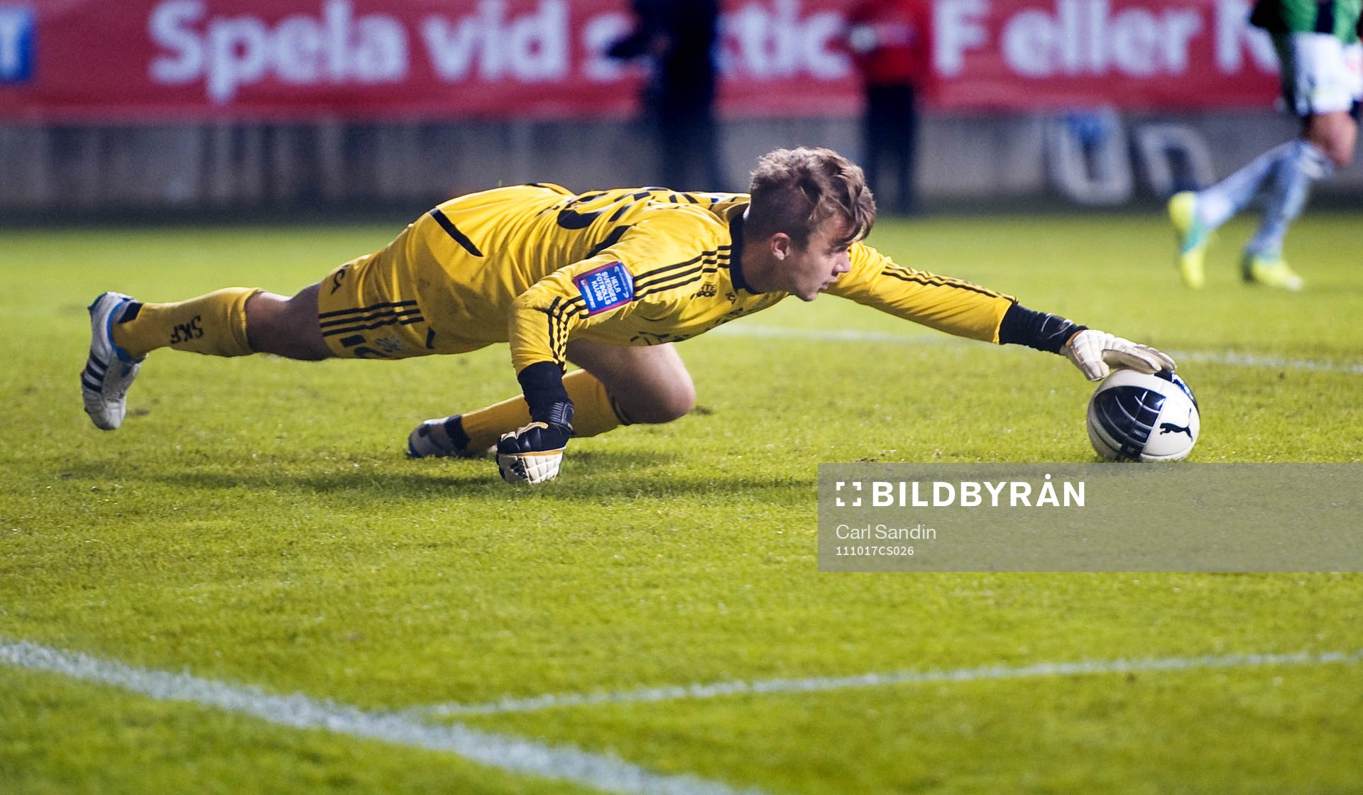Erik Dahlin, målvakt