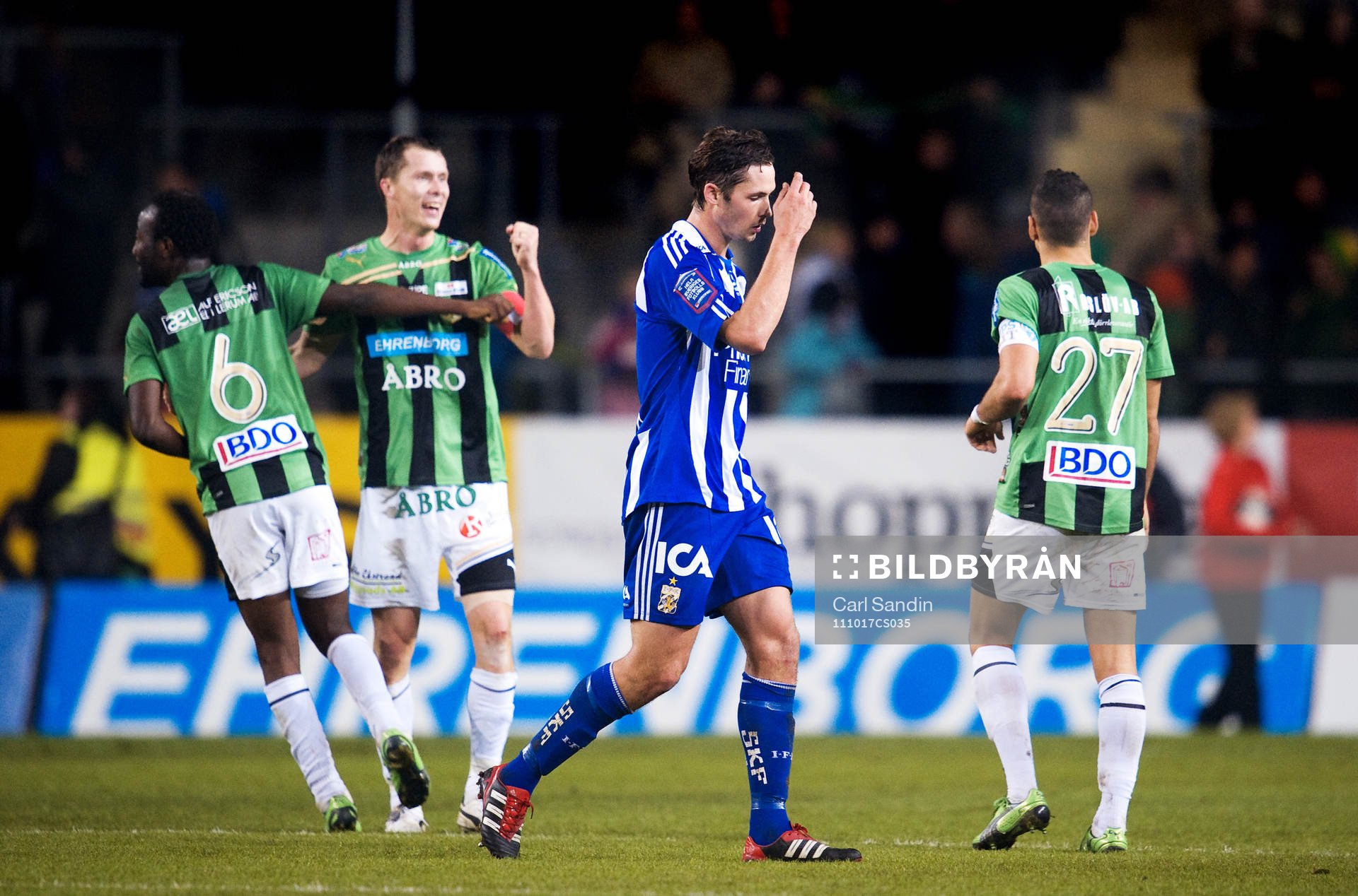 Gais, jubel, Philip Haglund, IFK Göteborg, depp