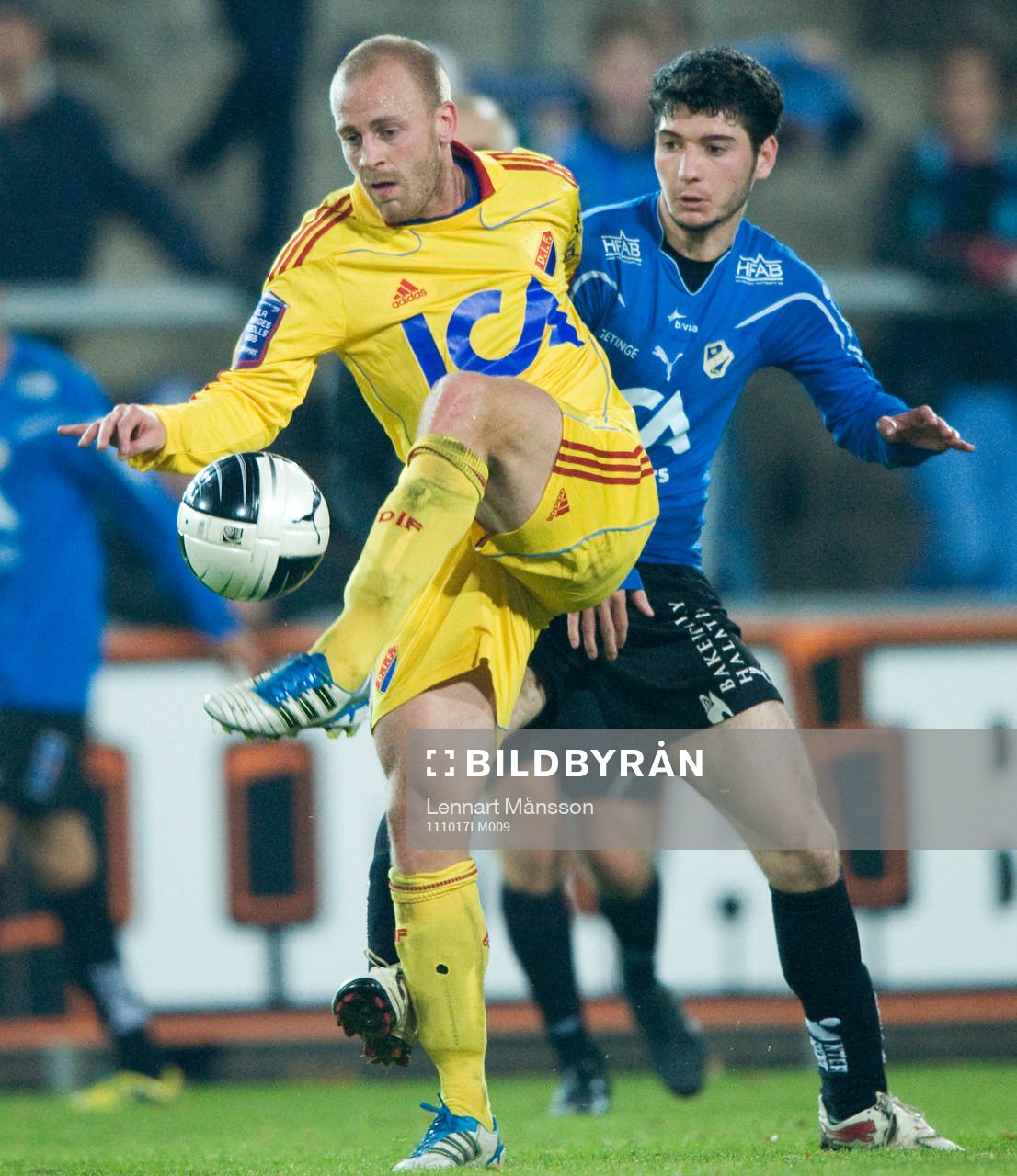  Daniel Sjölund, Djurgården och Anel Raskaj, Halmstad