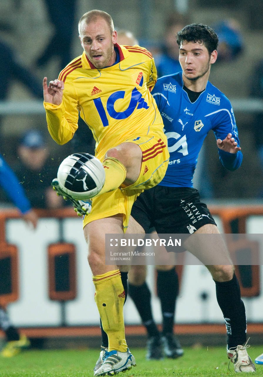  Daniel Sjölund, Djurgården och Anel Raskaj, Halmstad