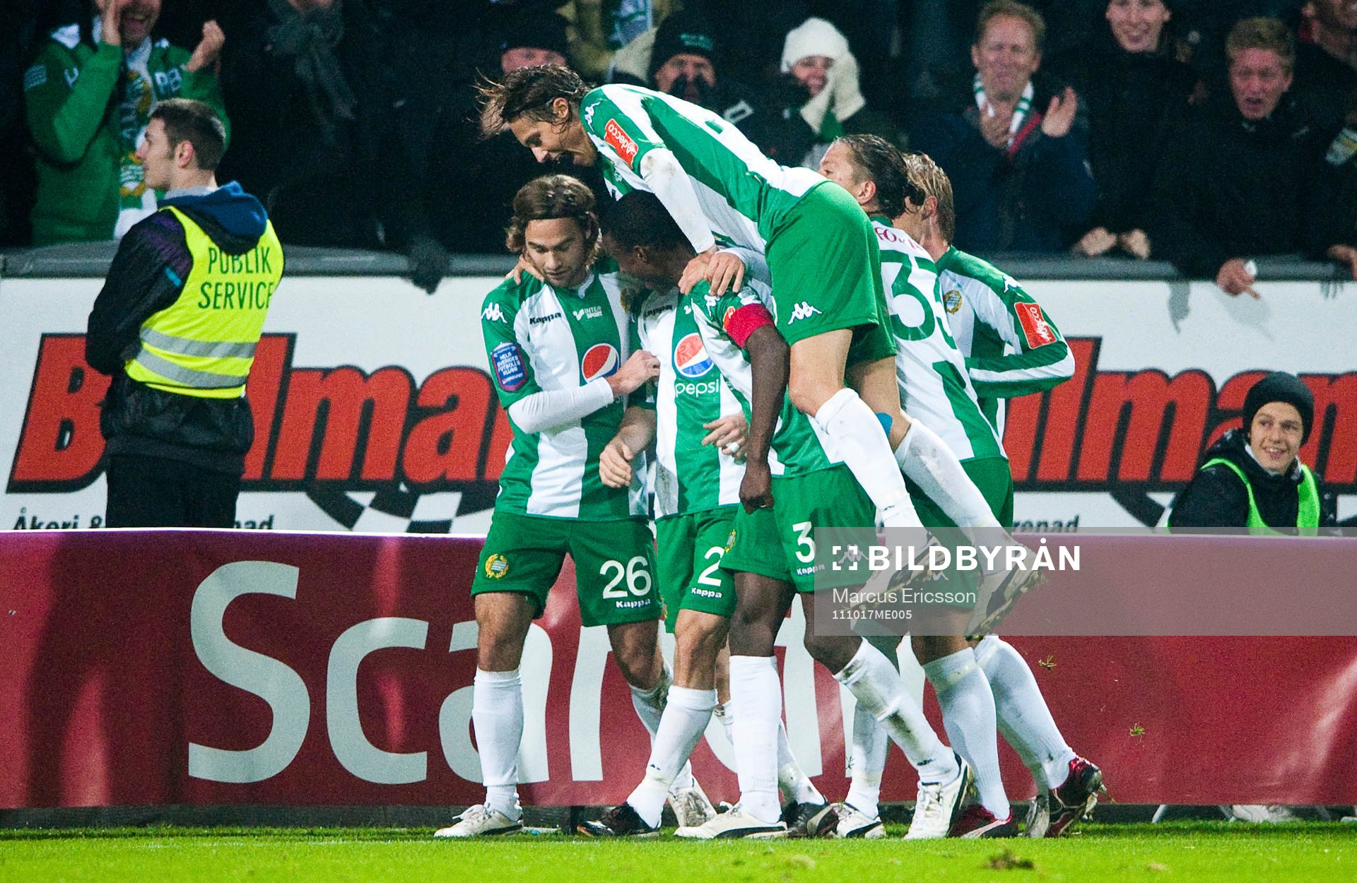 Jubel i Hammarby