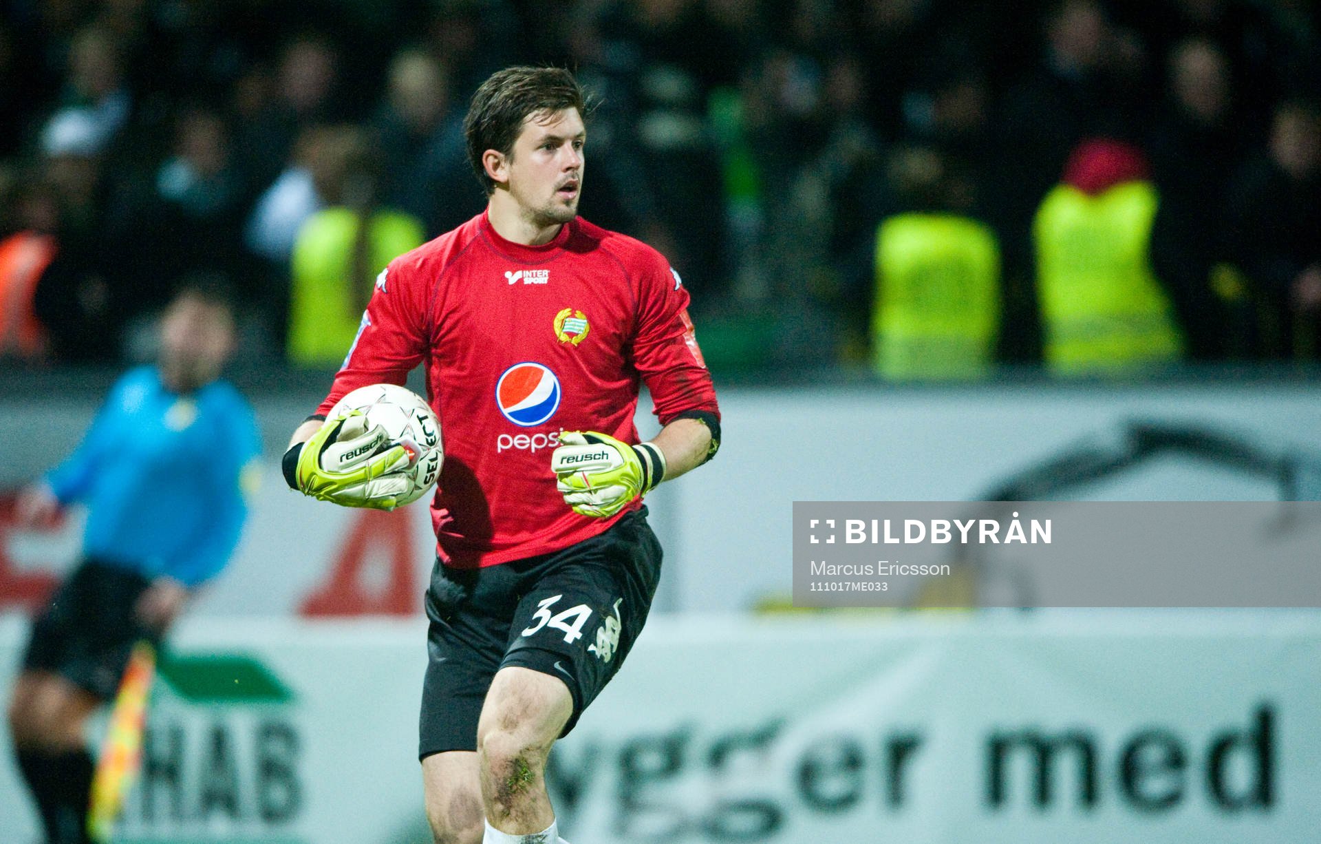 Johannes Hopf, målvakt Hammarby